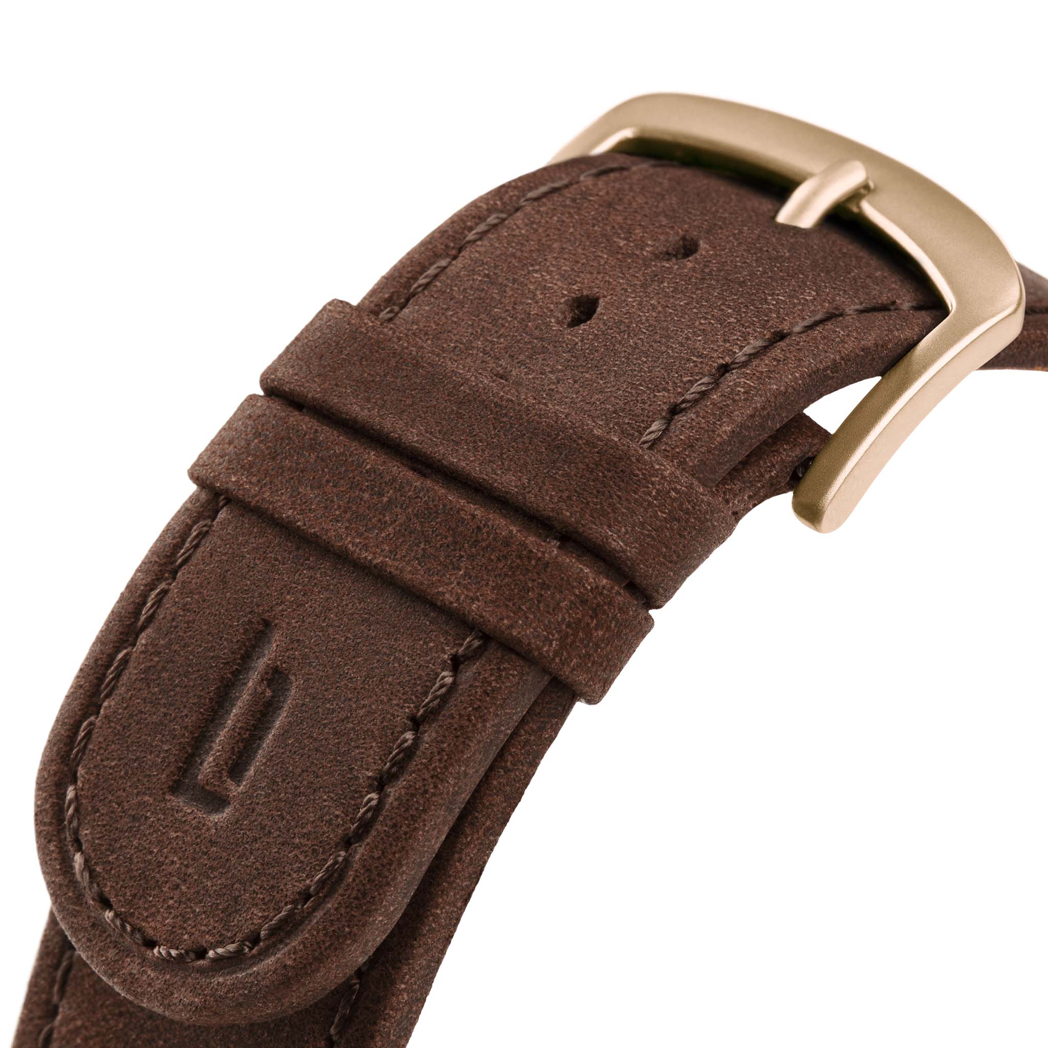 Leather Strap – Dark Brown - Image 2