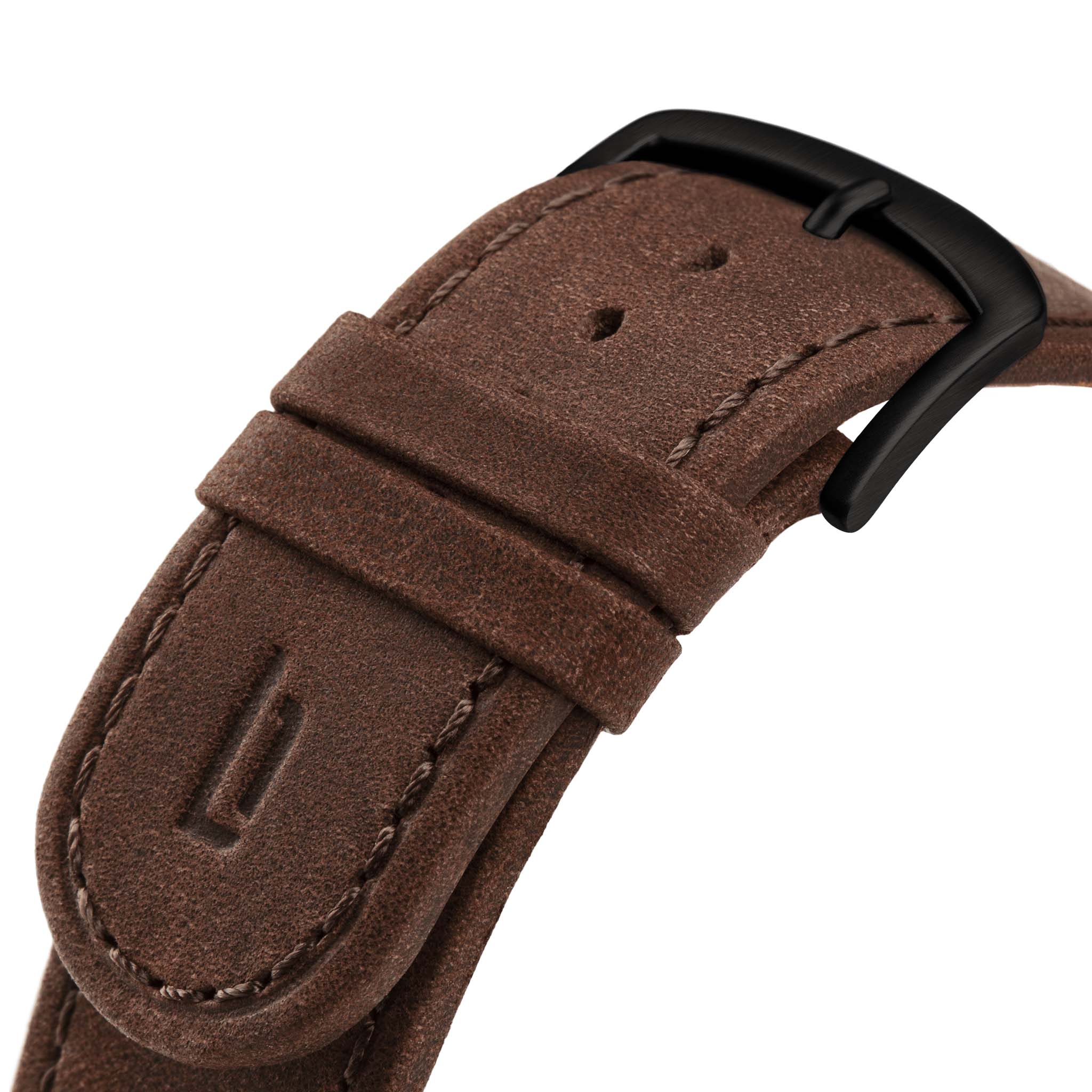 Leather Strap – Dark Brown - Image 2