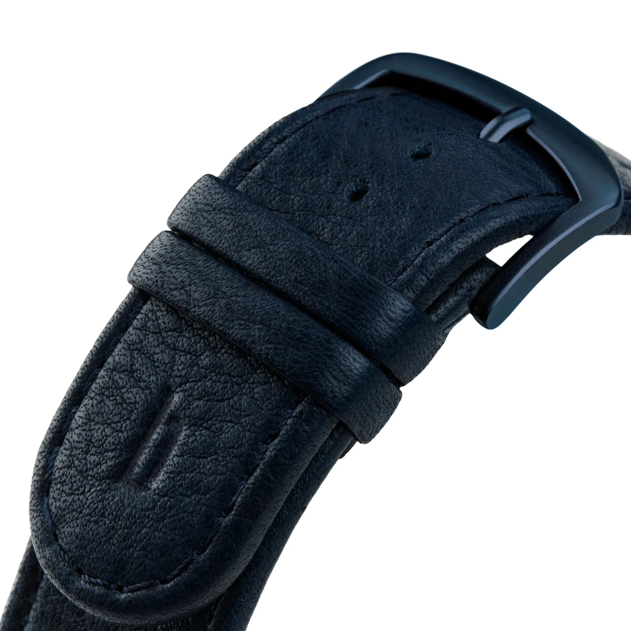Leather Strap – Dark Blue - Image 2