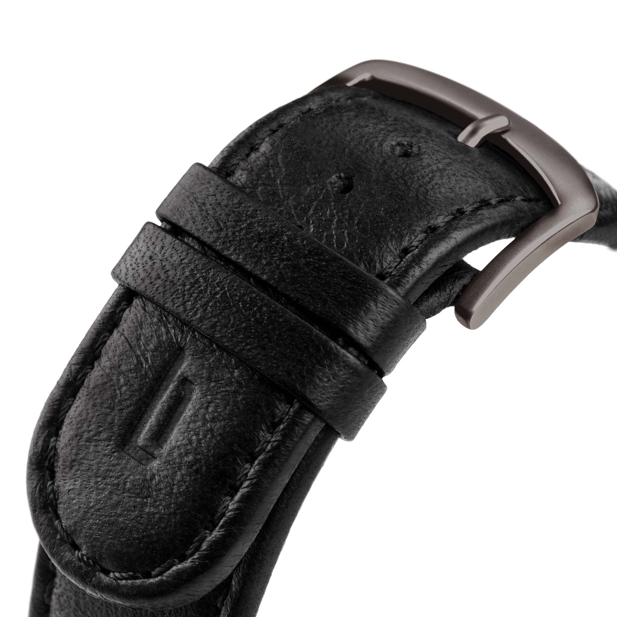 Leather Strap – Black - Image 2