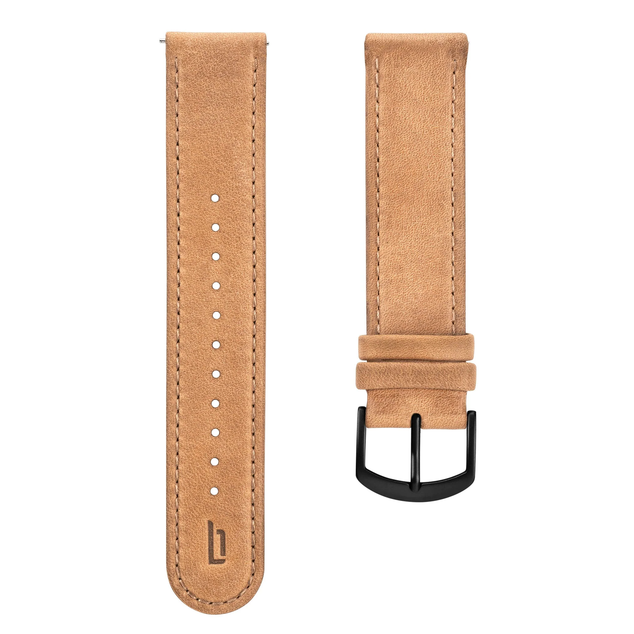 Leather Strap – Light Brown - Image 3