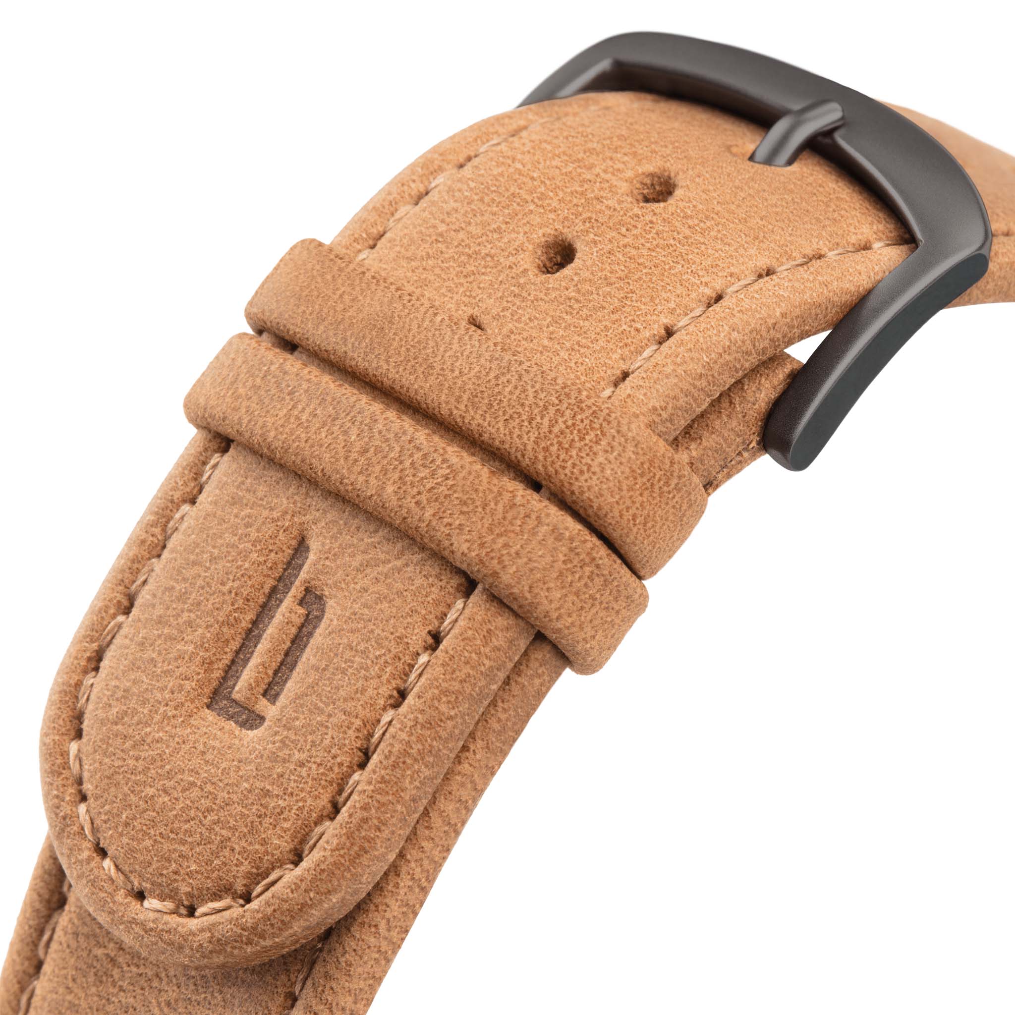 Leather Strap – Light Brown - Image 2