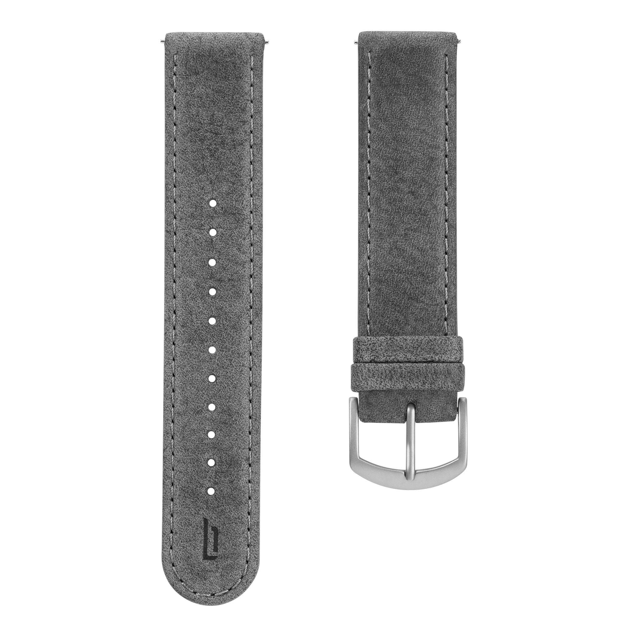 Leather Strap – Gray - Image 3