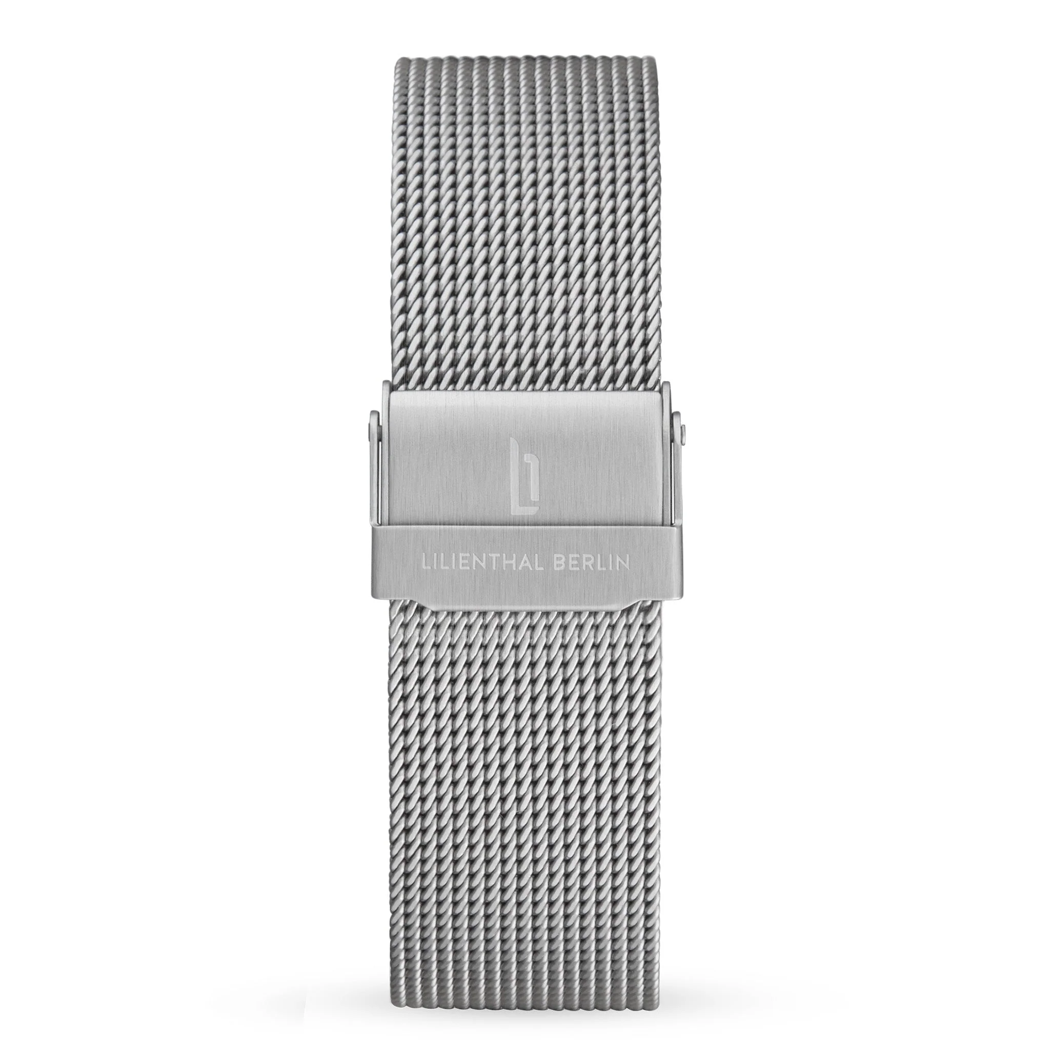 Mesh Strap – Silver Brushed