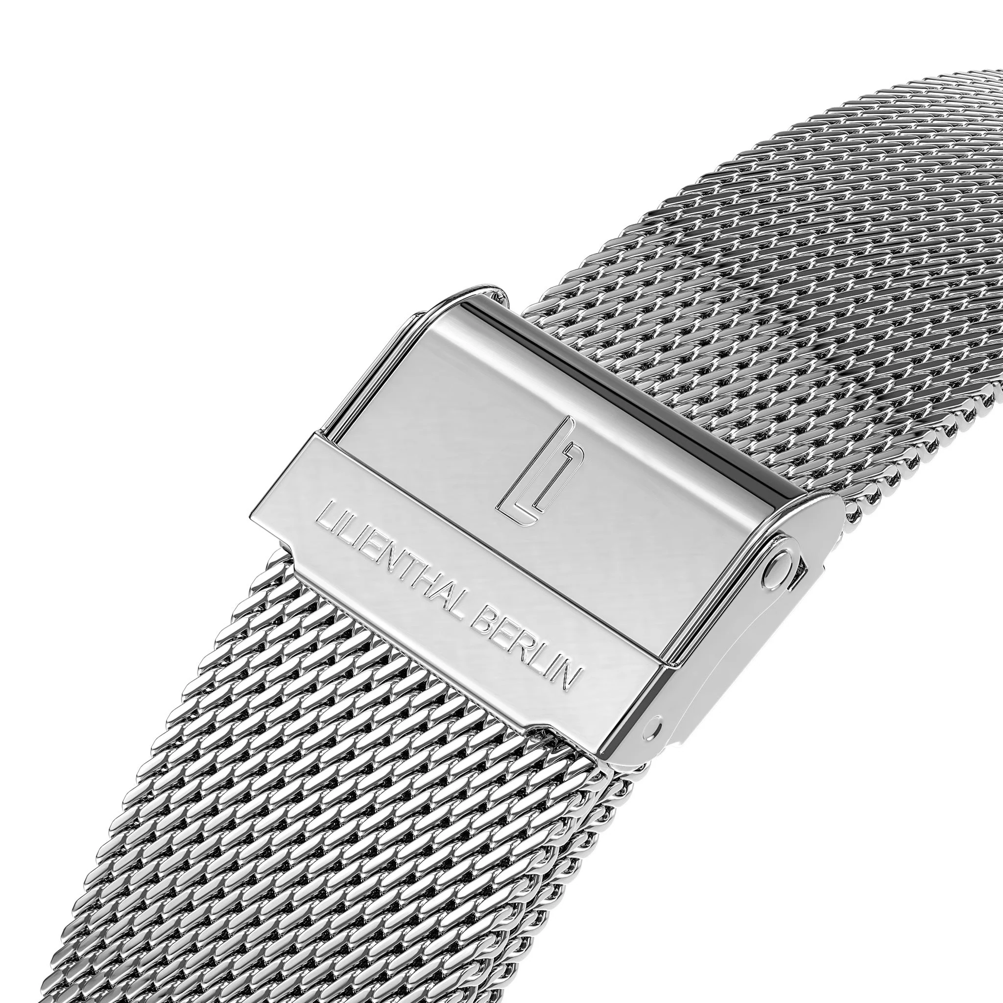 Mesh Strap – Silver Glossy - Image 2