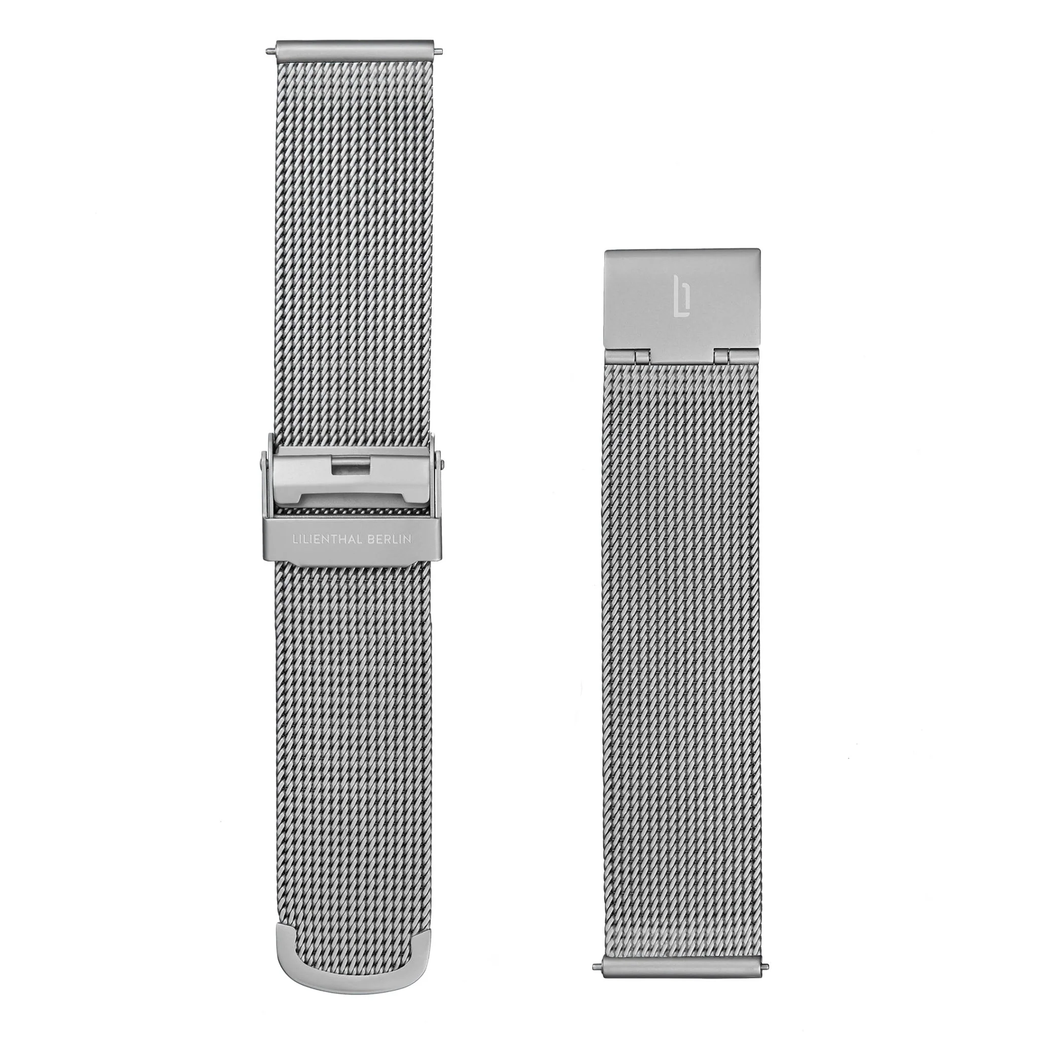 Mesh Strap – Silver Matte - Image 3