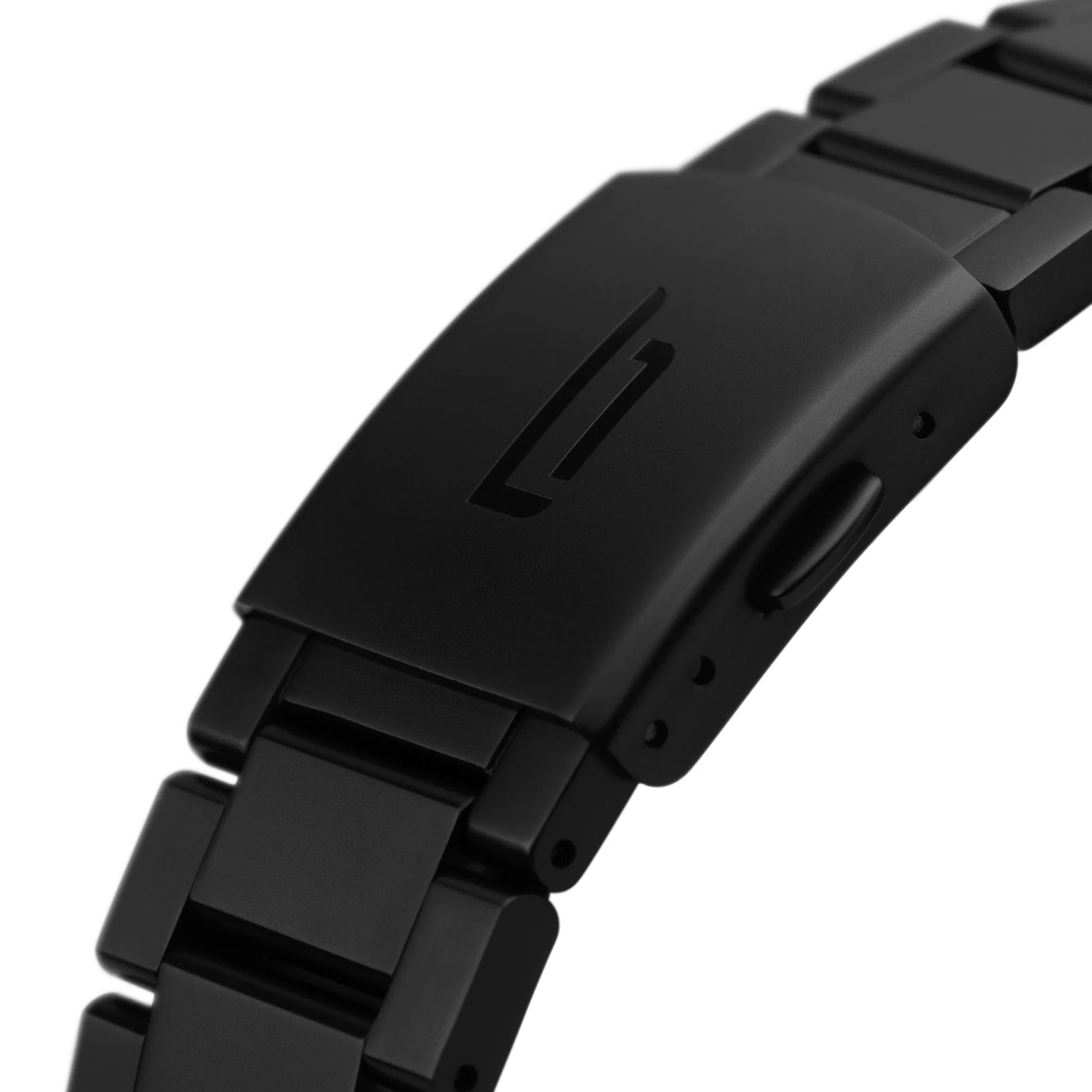 Stainless Steel Strap – Black Matte - Image 2