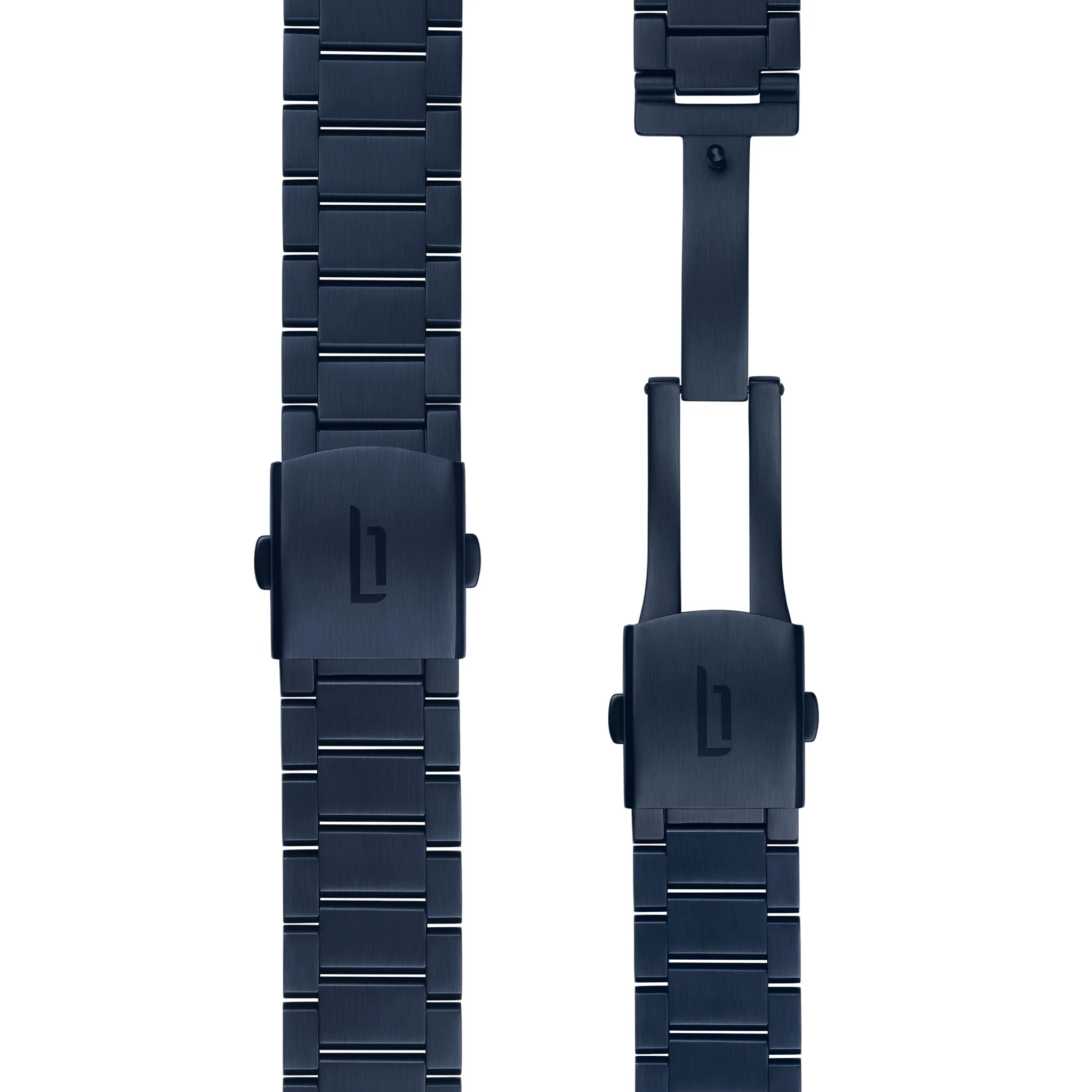 Stainless Steel Strap – Blue Glossy - Image 3