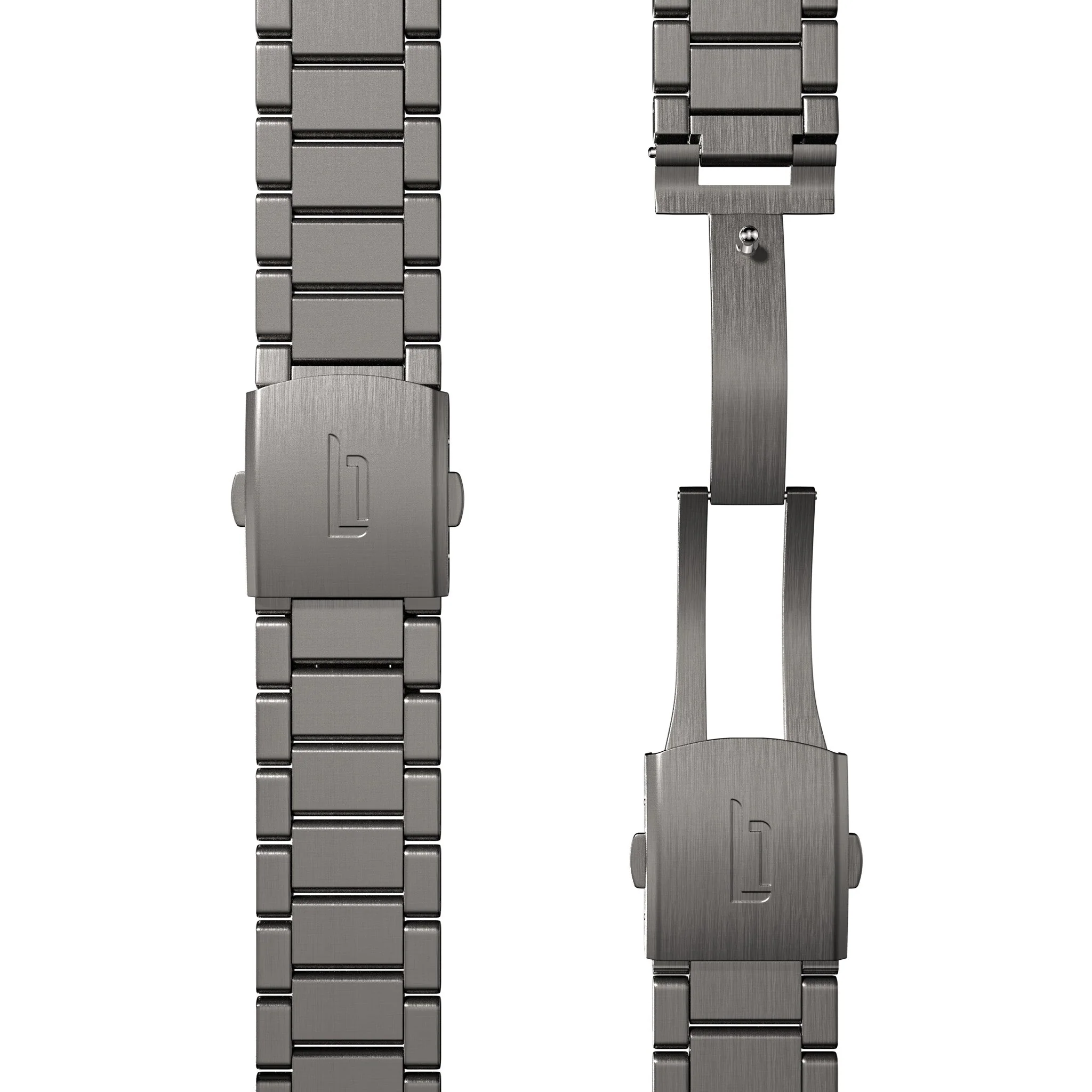 Stainless Steel Strap – Anthracite Brushed - Image 3