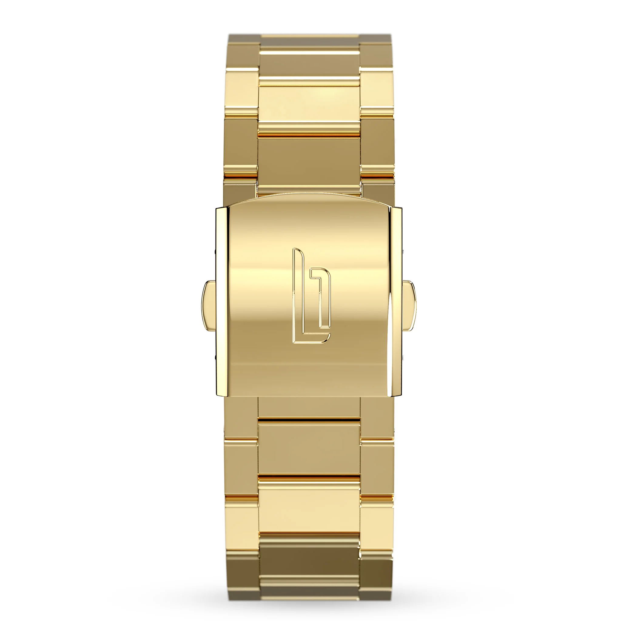 Stainless Steel Strap – Gold Glossy