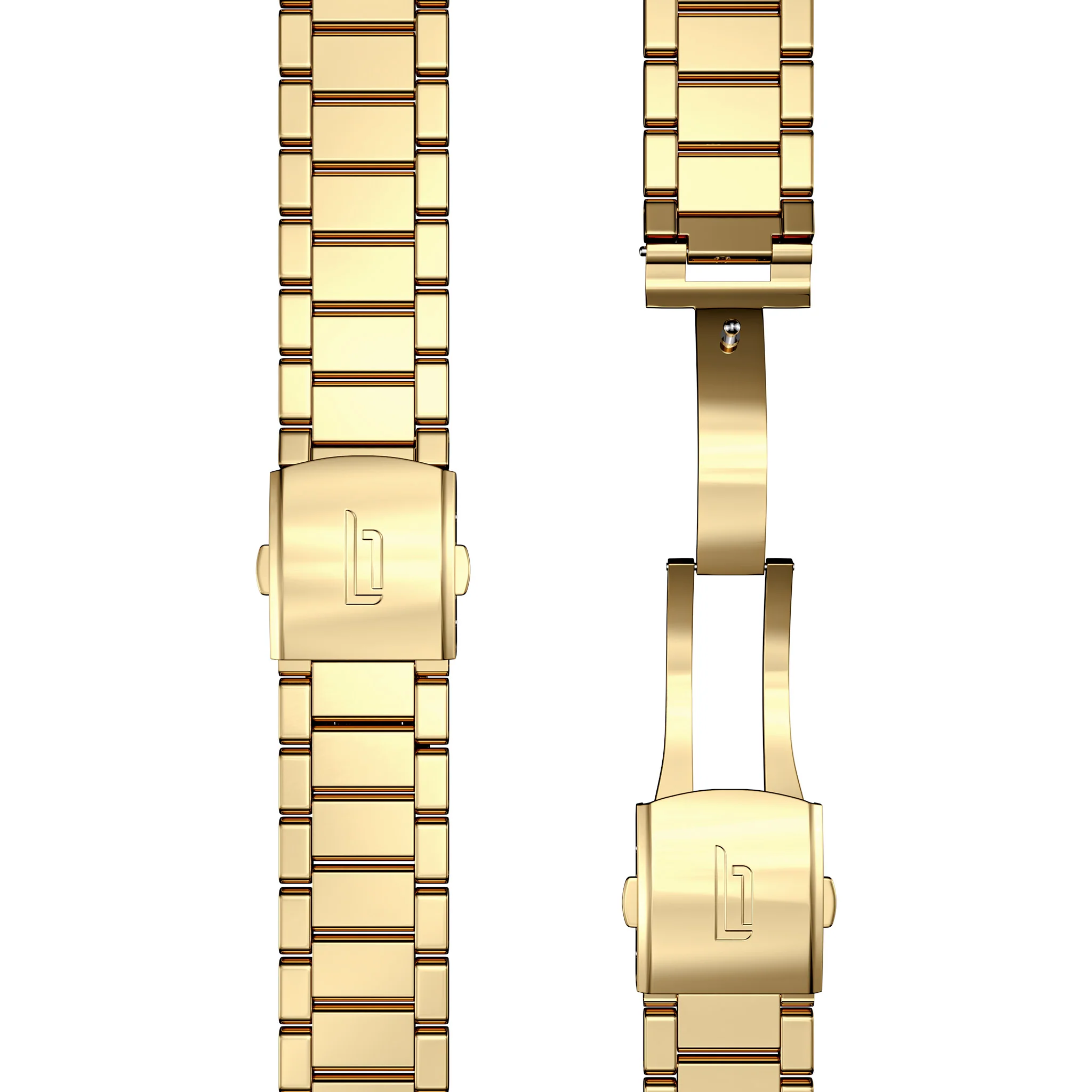 Stainless Steel Strap – Gold Glossy - Image 3