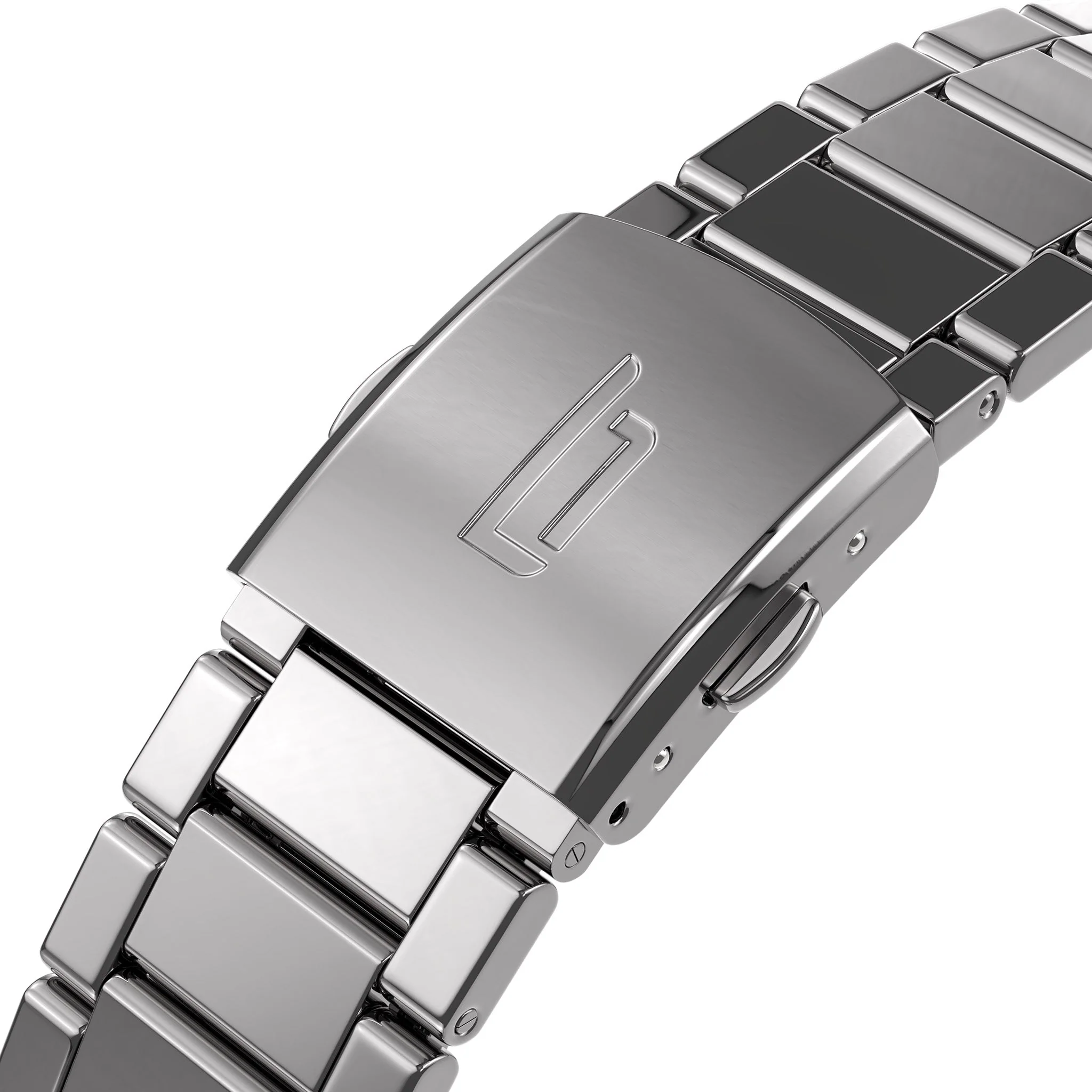 Stainless Steel Strap – Silver Glossy - Image 2