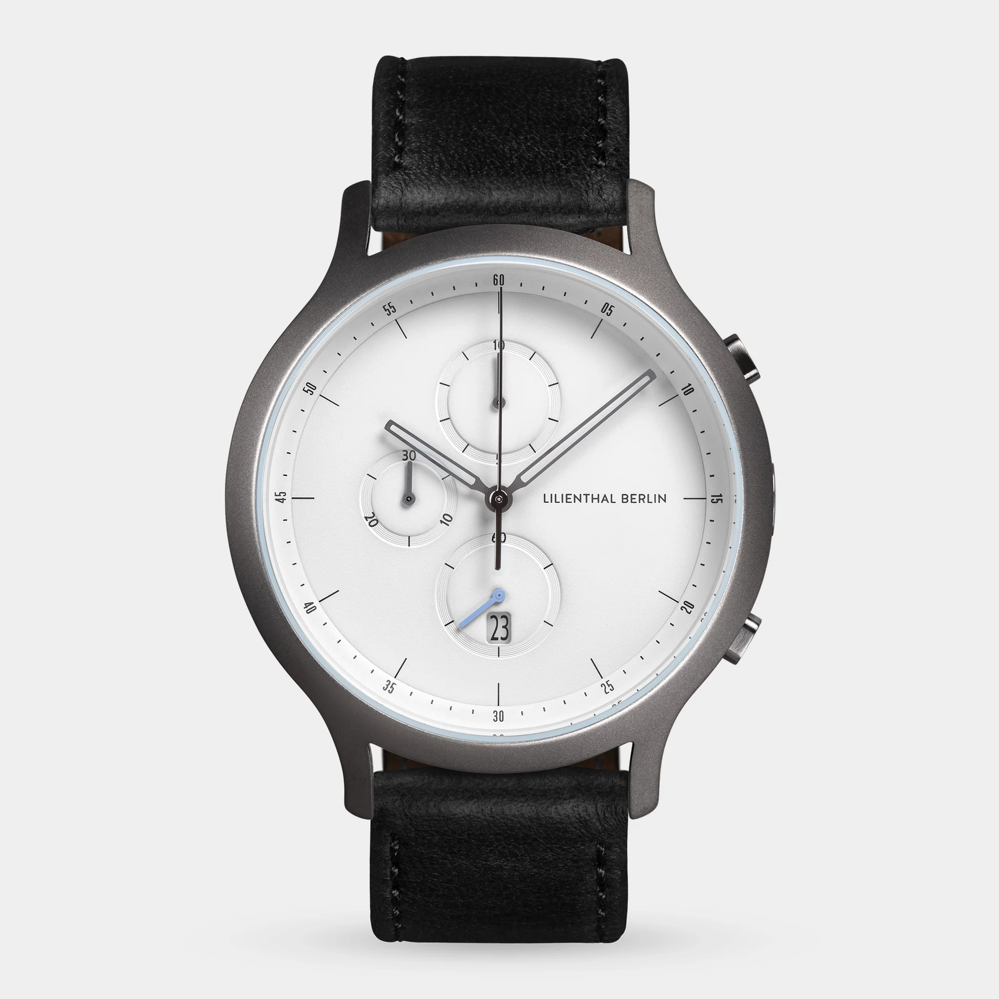 Chronograph – Dark Silver White