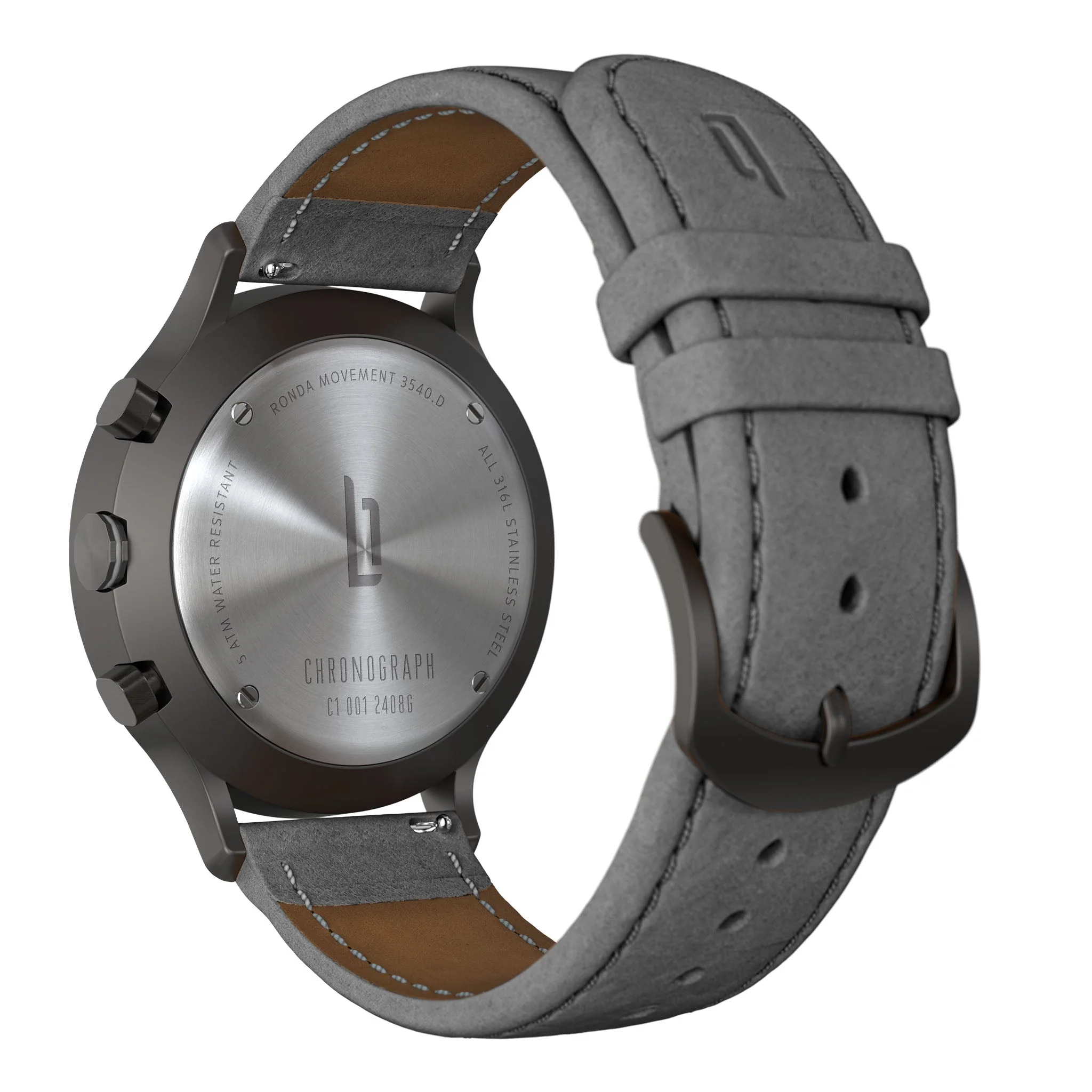 Chronograph – Dark Silver White - Image 6