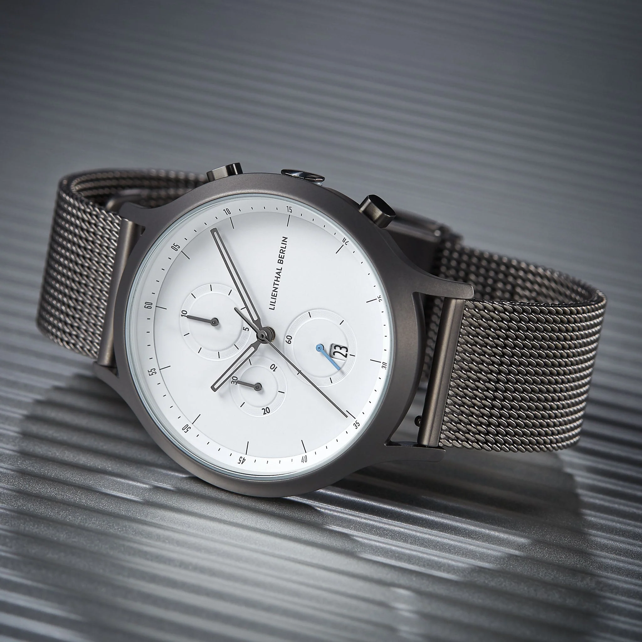 Chronograph – Dark Silver White - Image 3