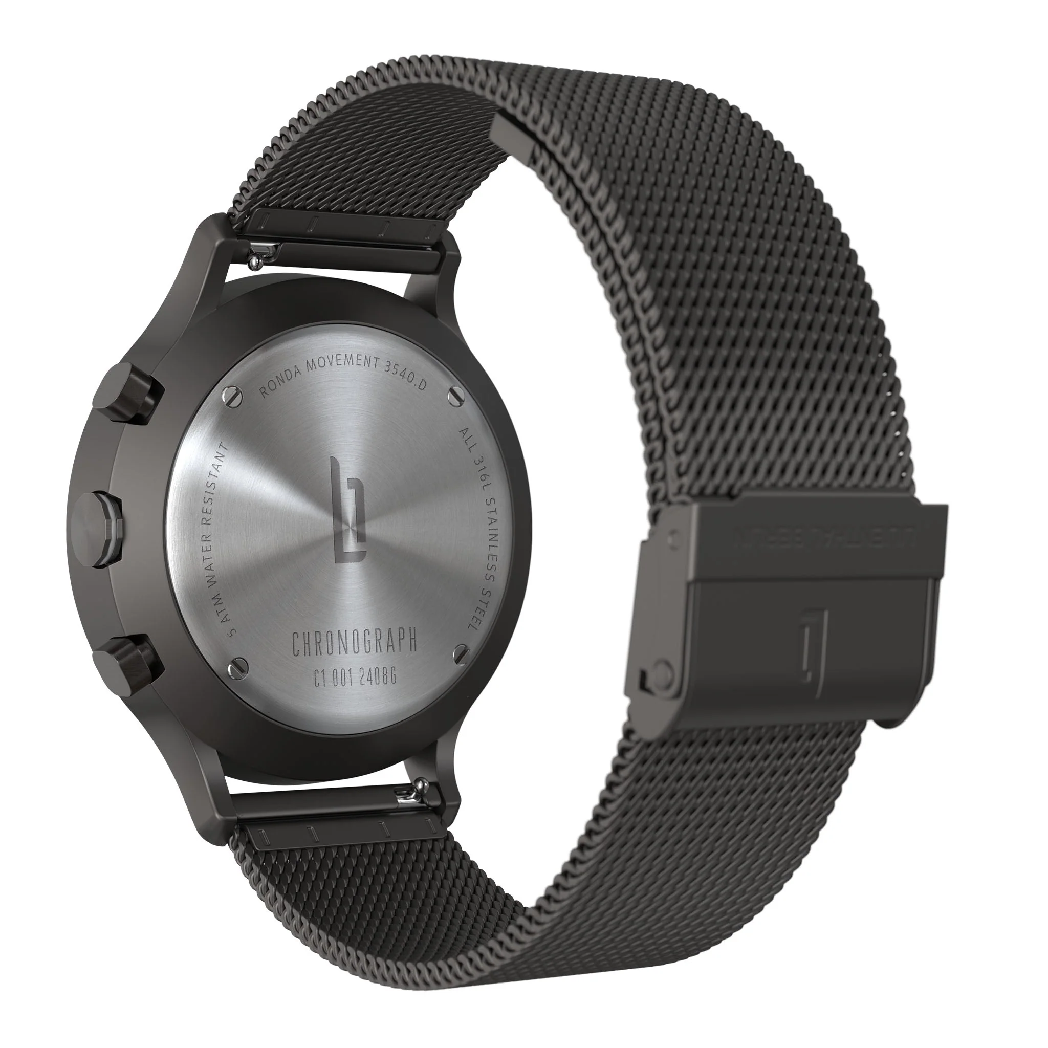 Chronograph – Dark Silver White - Image 6