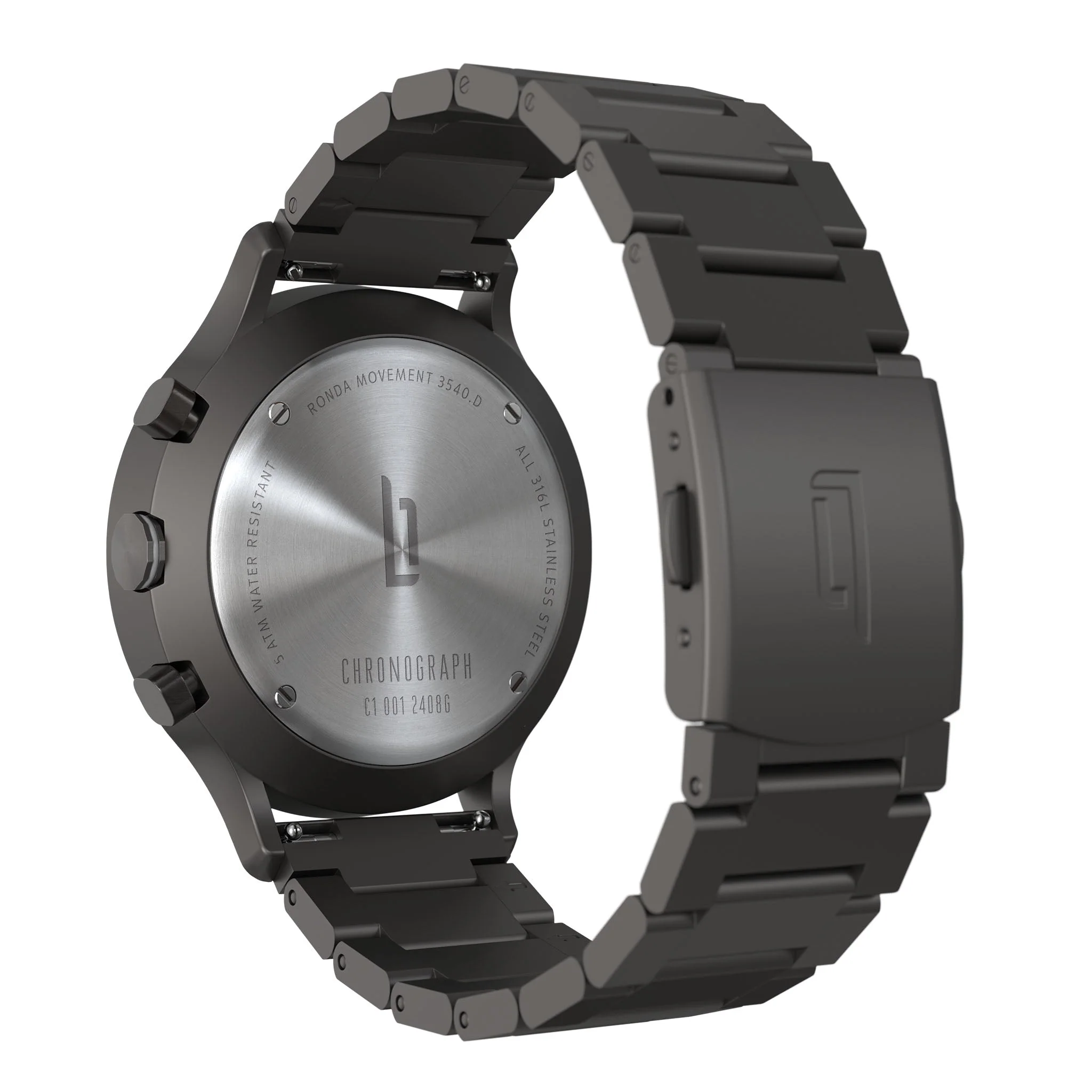 Chronograph – Dark Silver White - Image 6