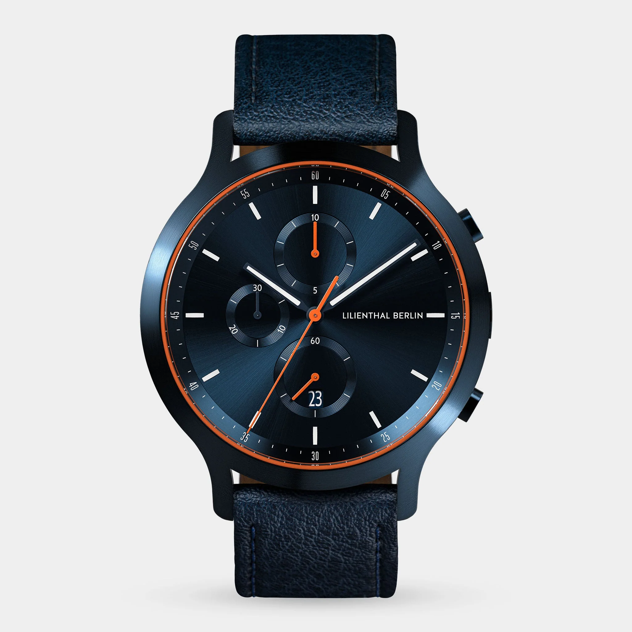Chronograph – Blue Orange