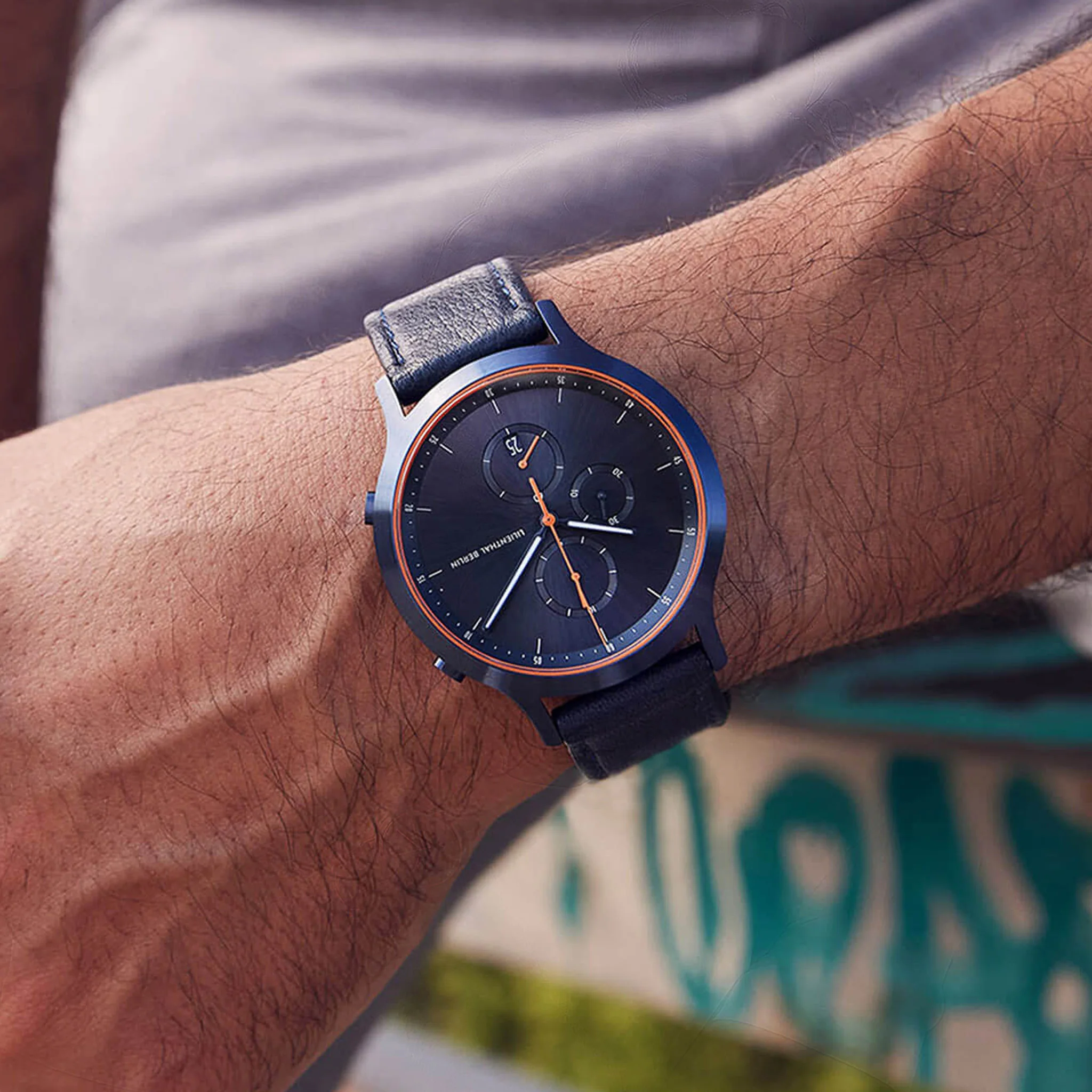 Chronograph – Blue Orange - Image 11