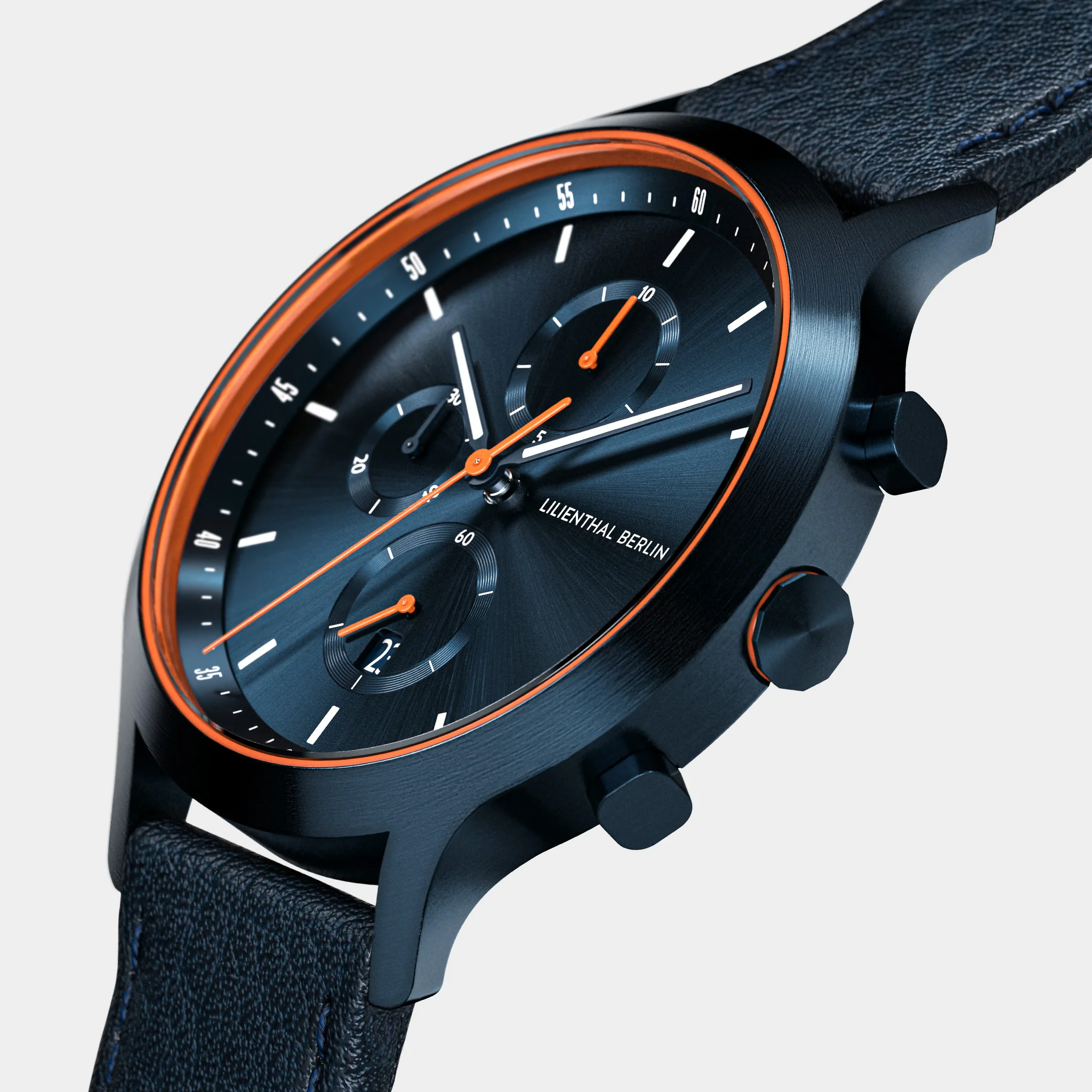 Chronograph – Blue Orange - Image 2