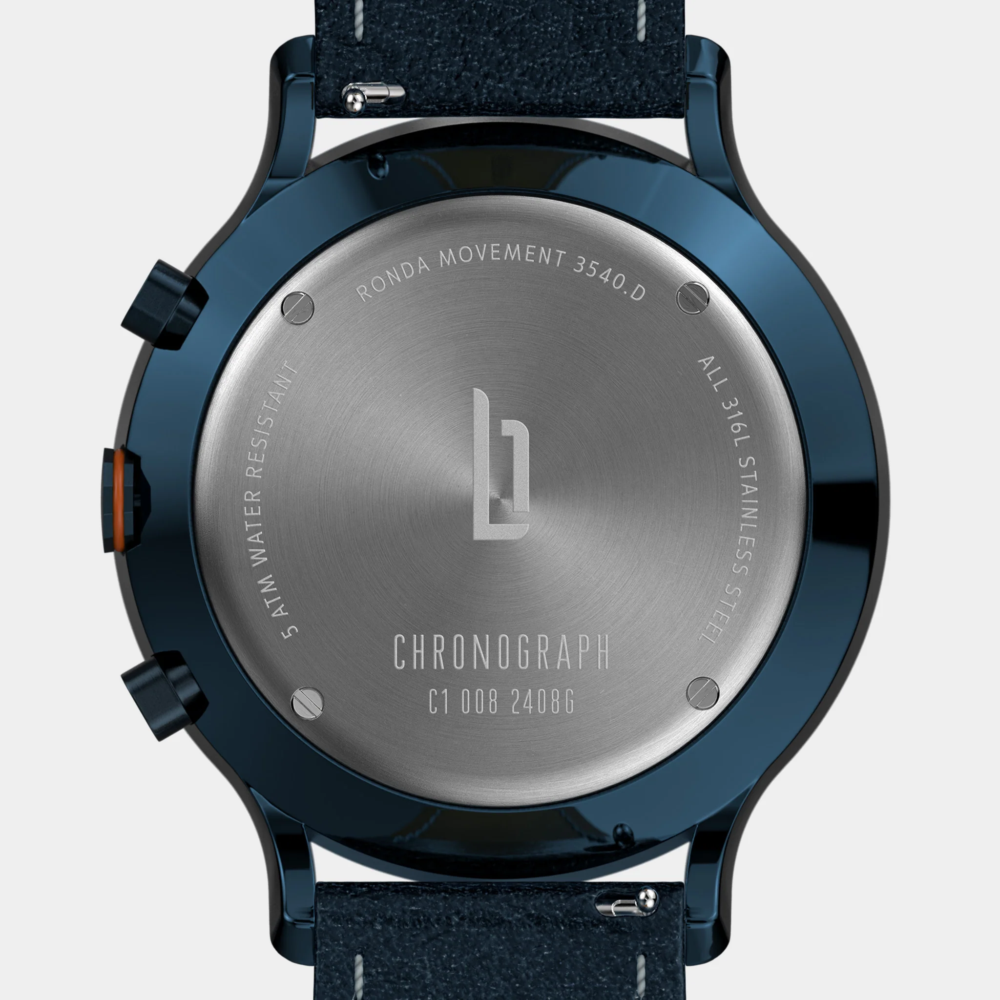 Chronograph – Blue Orange - Image 8