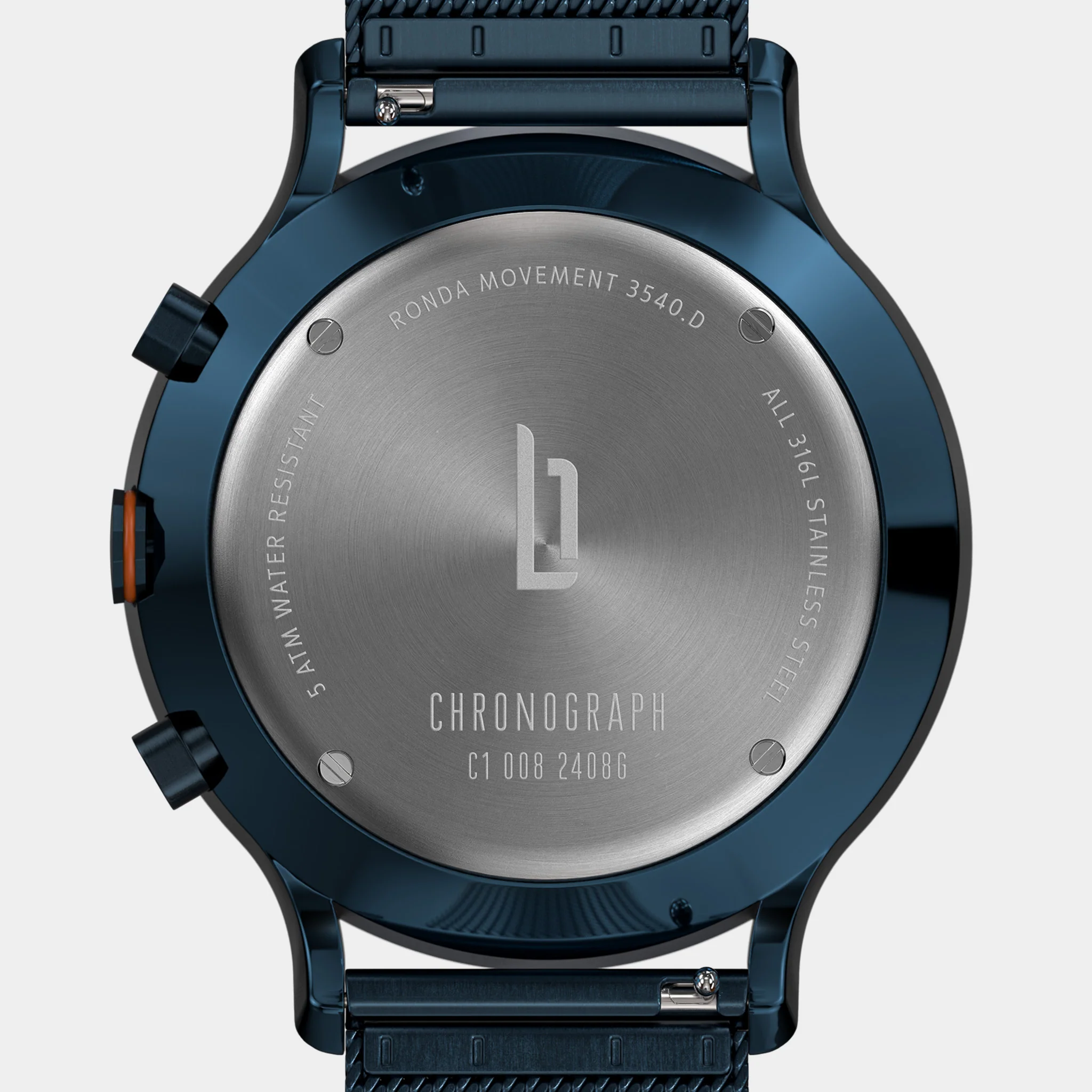 Chronograph – Blue Orange - Image 8