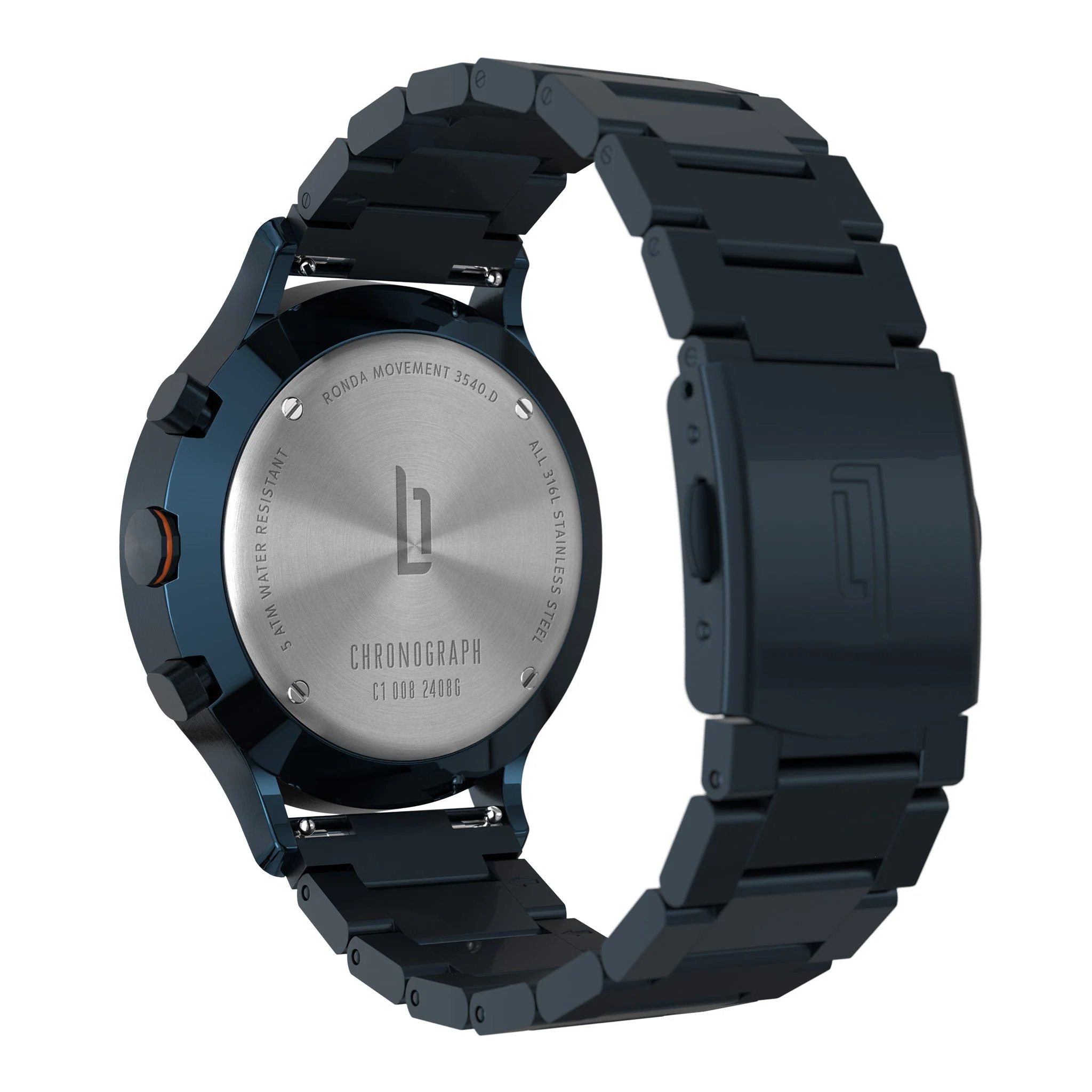 Chronograph – Blue Orange - Image 9