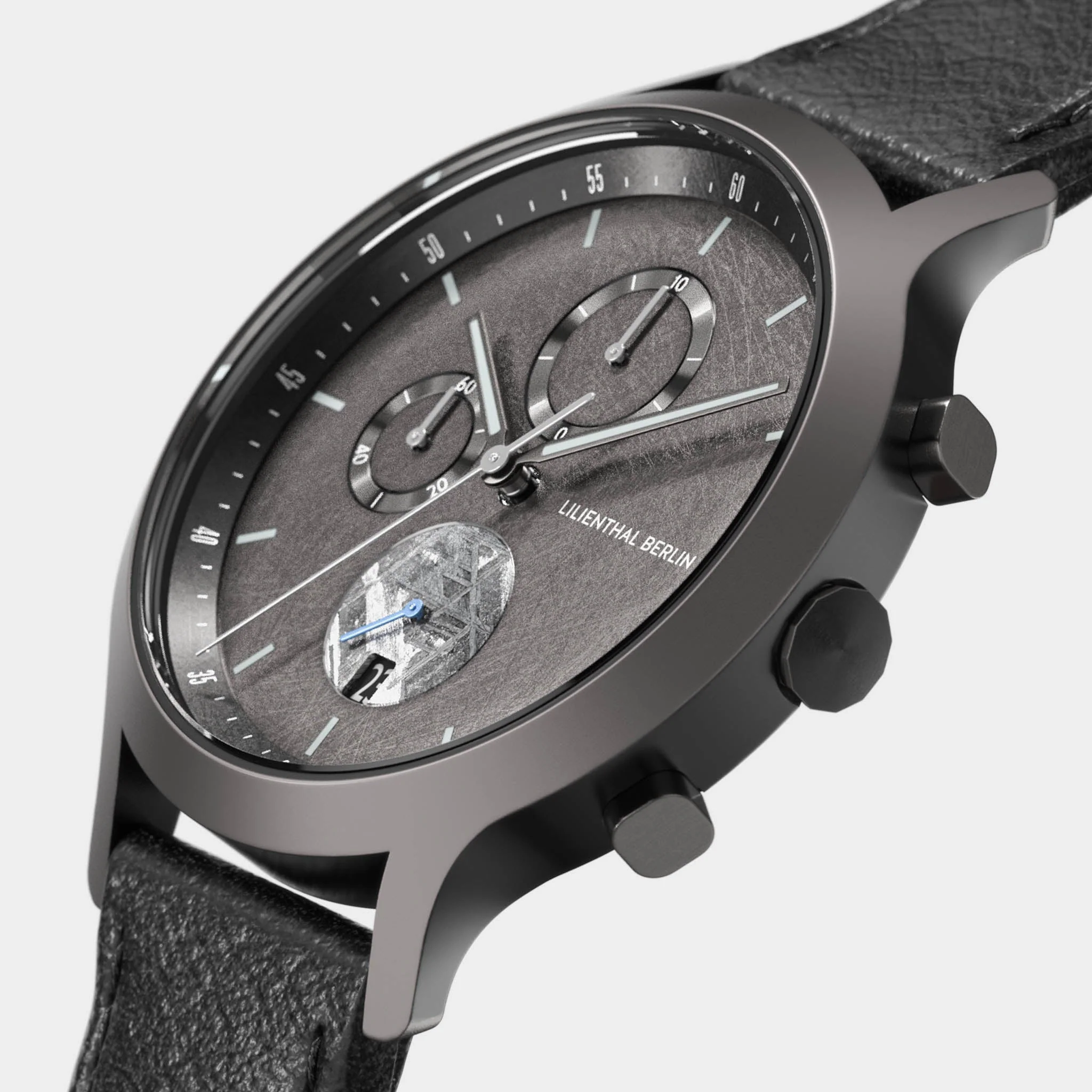 Chronograph Meteorite – Cosmic Gray - Image 2