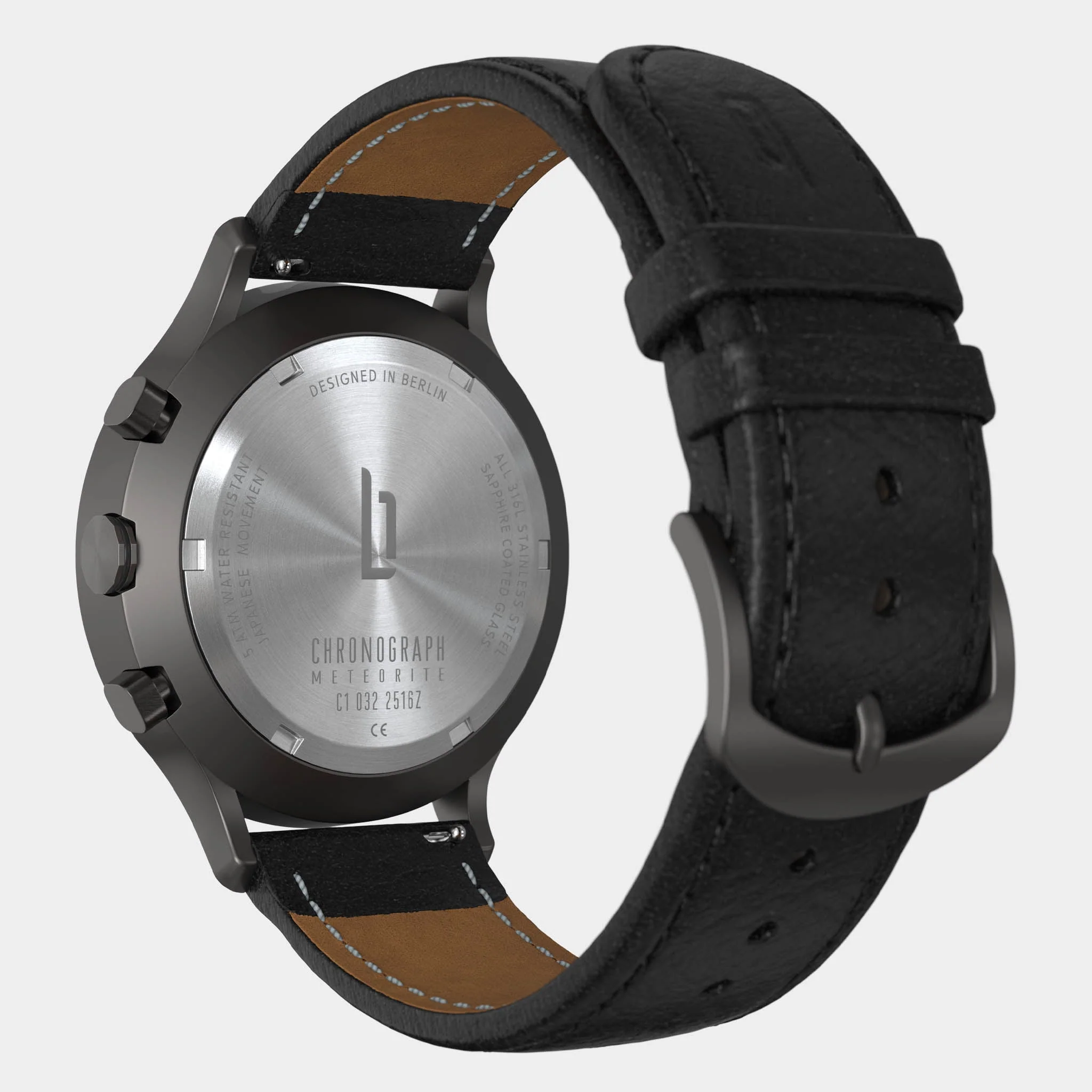 Chronograph Meteorite – Cosmic Gray - Image 7