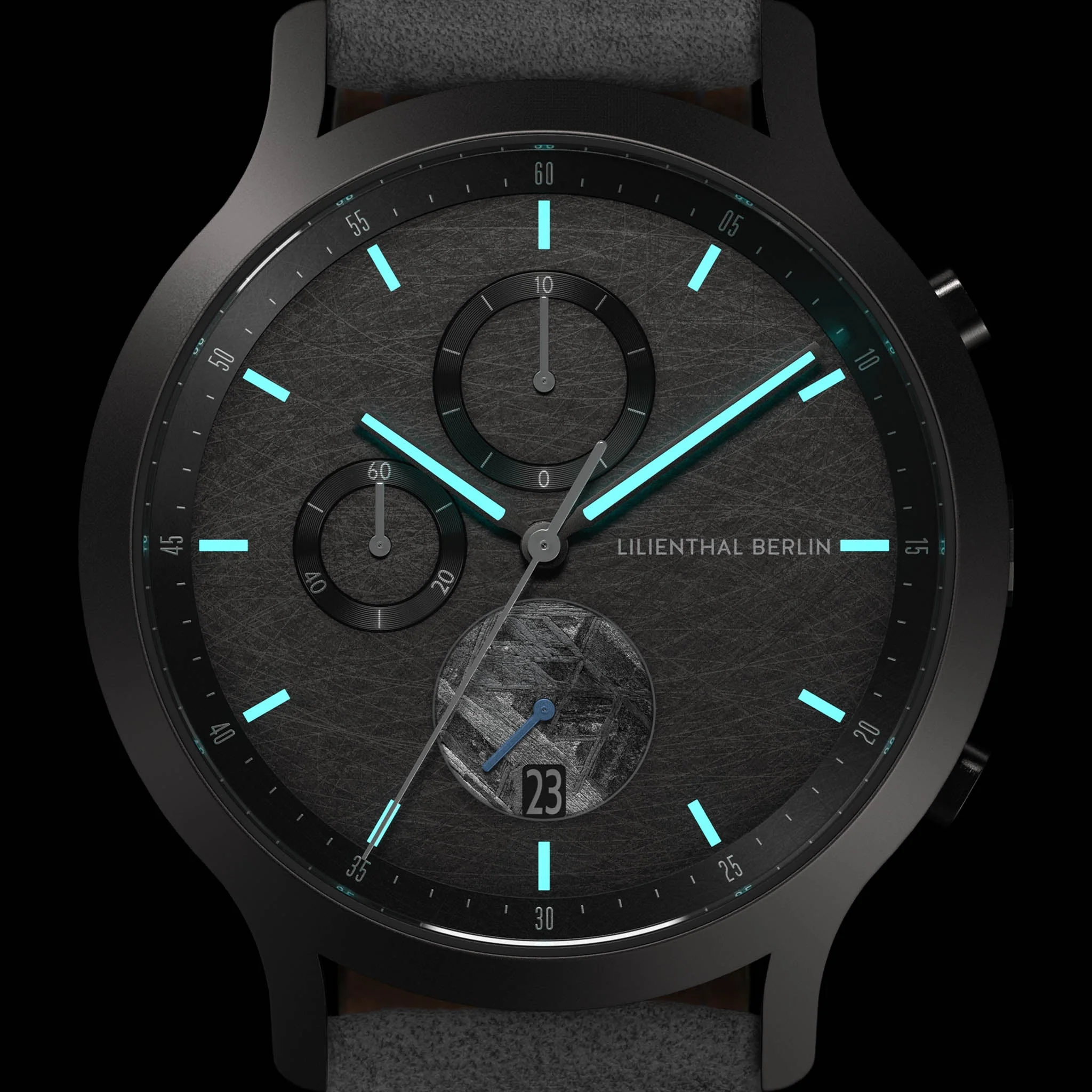 Chronograph Meteorite – Cosmic Gray - Image 6