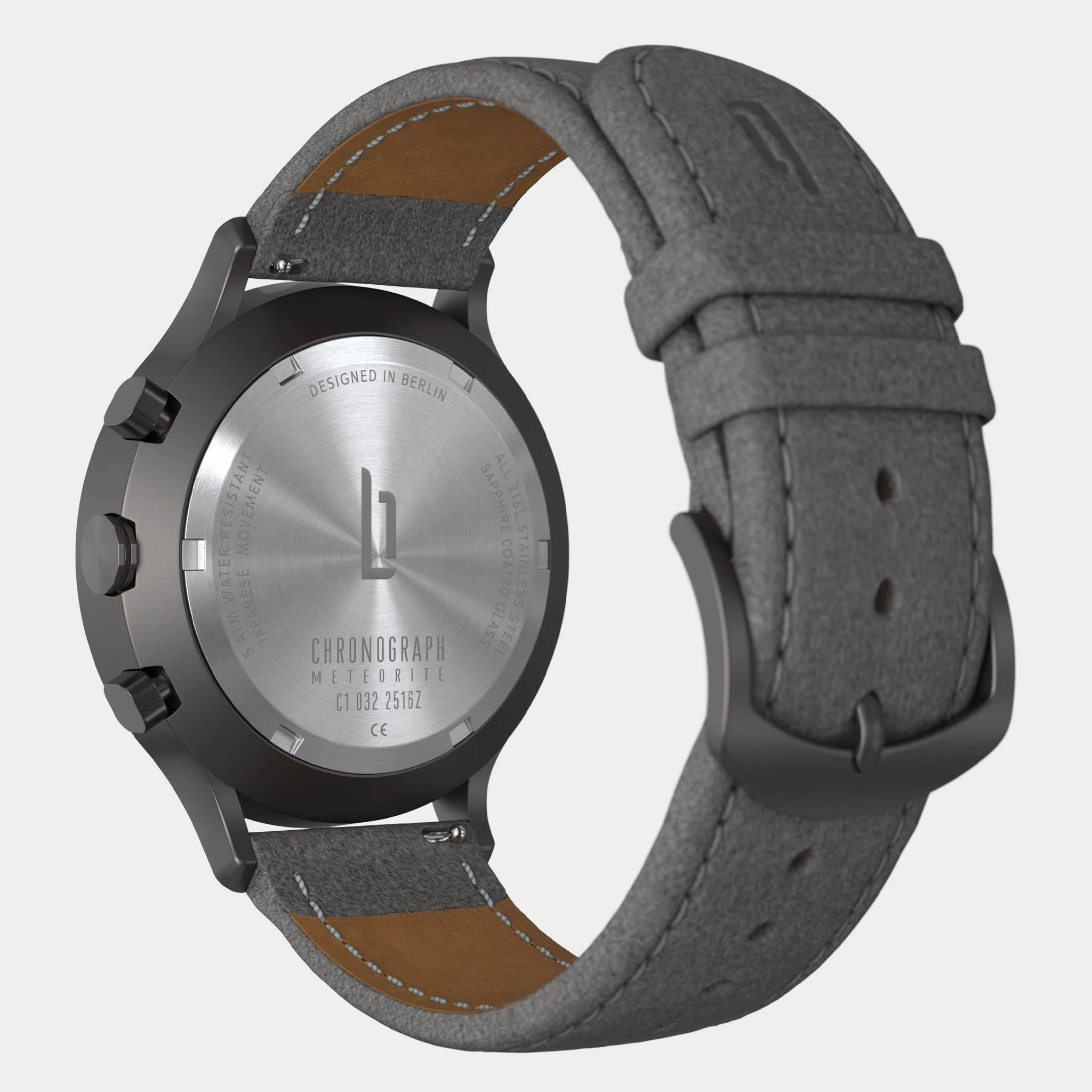 Chronograph Meteorite – Cosmic Gray - Image 7
