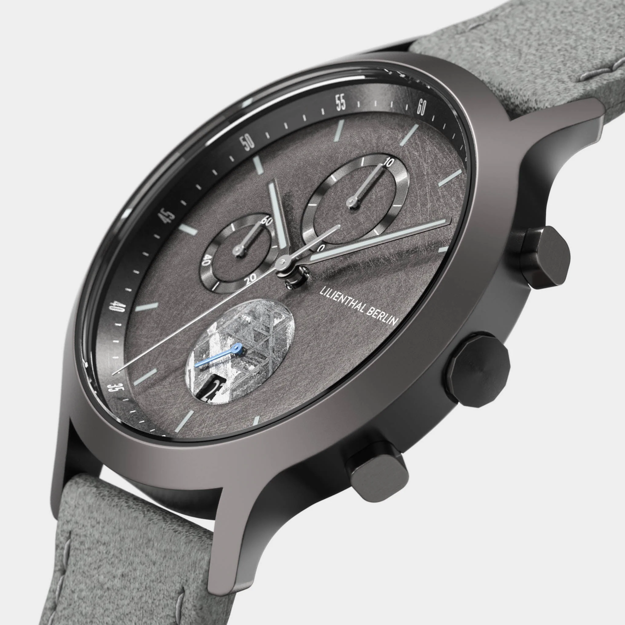 Chronograph Meteorite – Cosmic Gray - Image 2