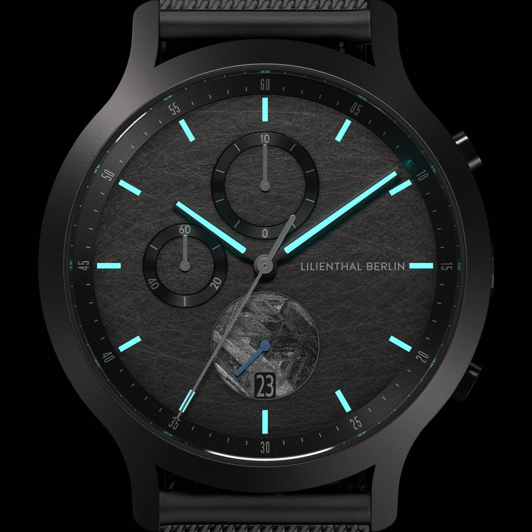 Chronograph Meteorite – Cosmic Gray - Image 6