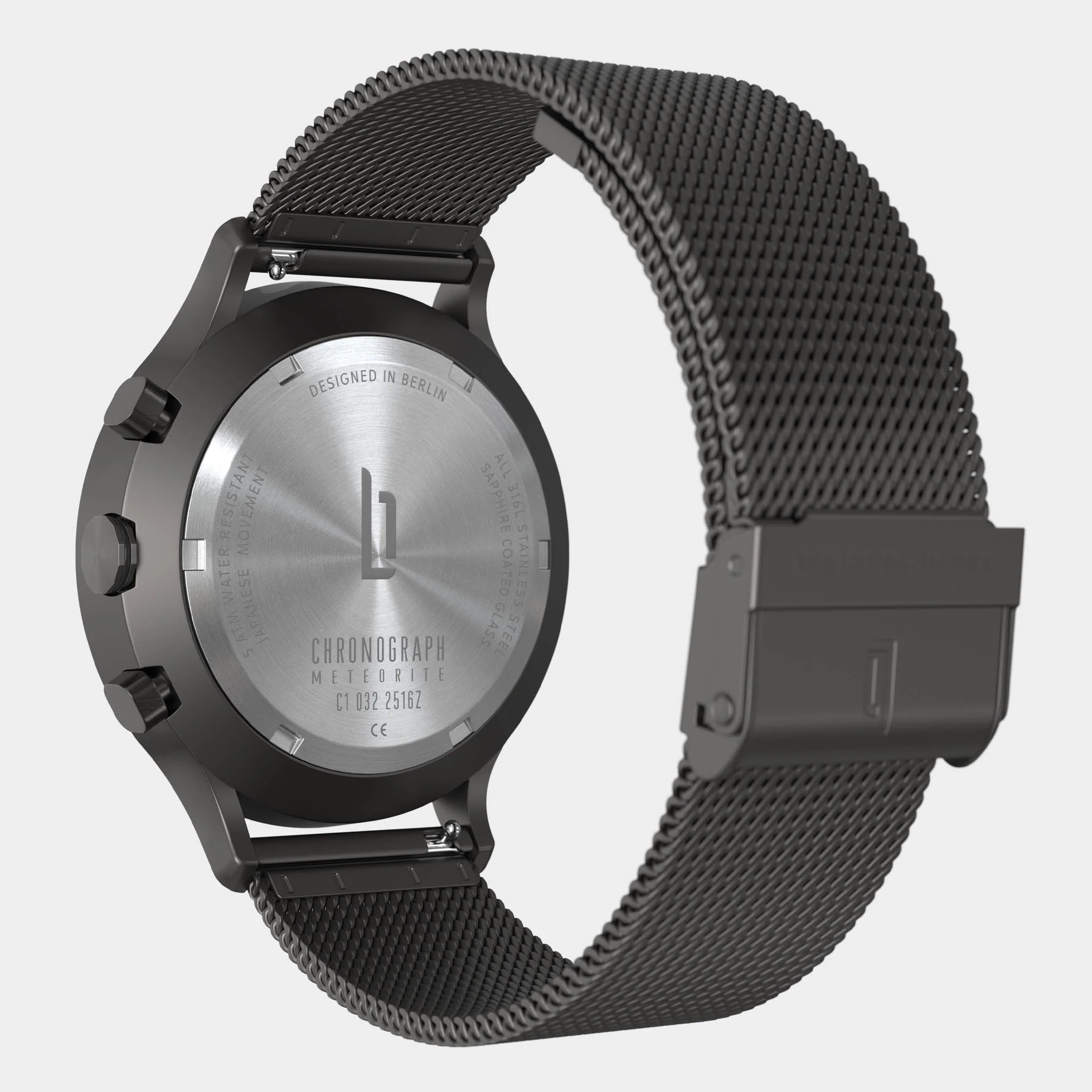 Chronograph Meteorite – Cosmic Gray - Image 7