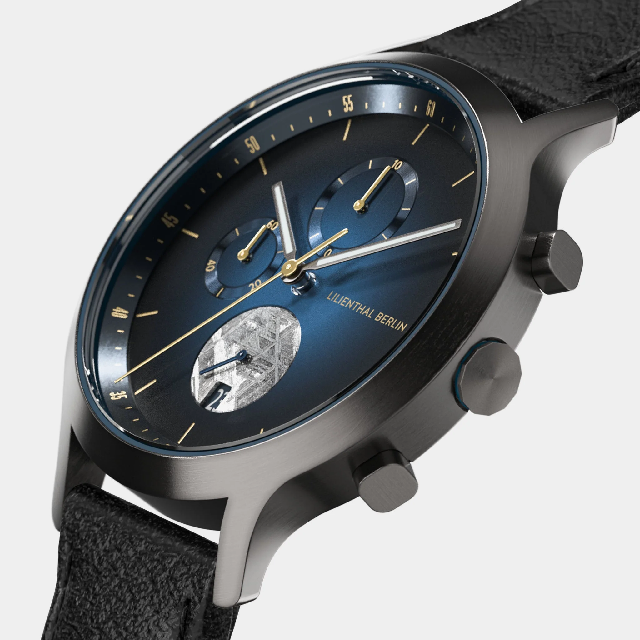 Chronograph Meteorite – Midnight Gold - Image 2