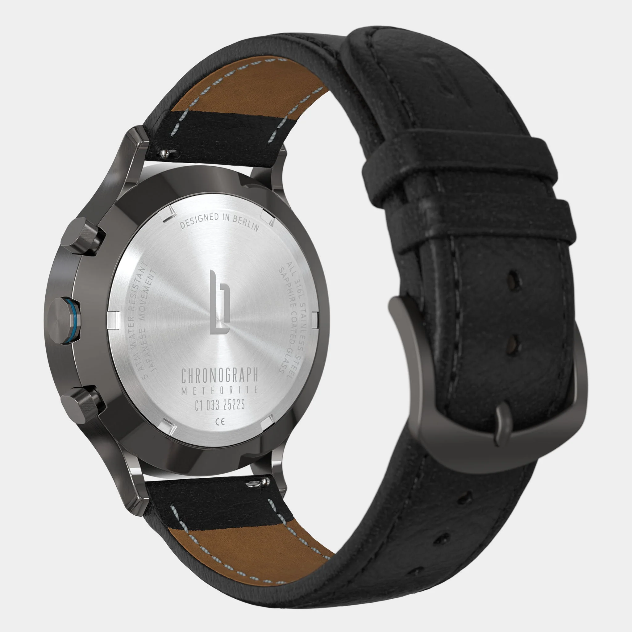 Chronograph Meteorite – Midnight Gold - Image 7