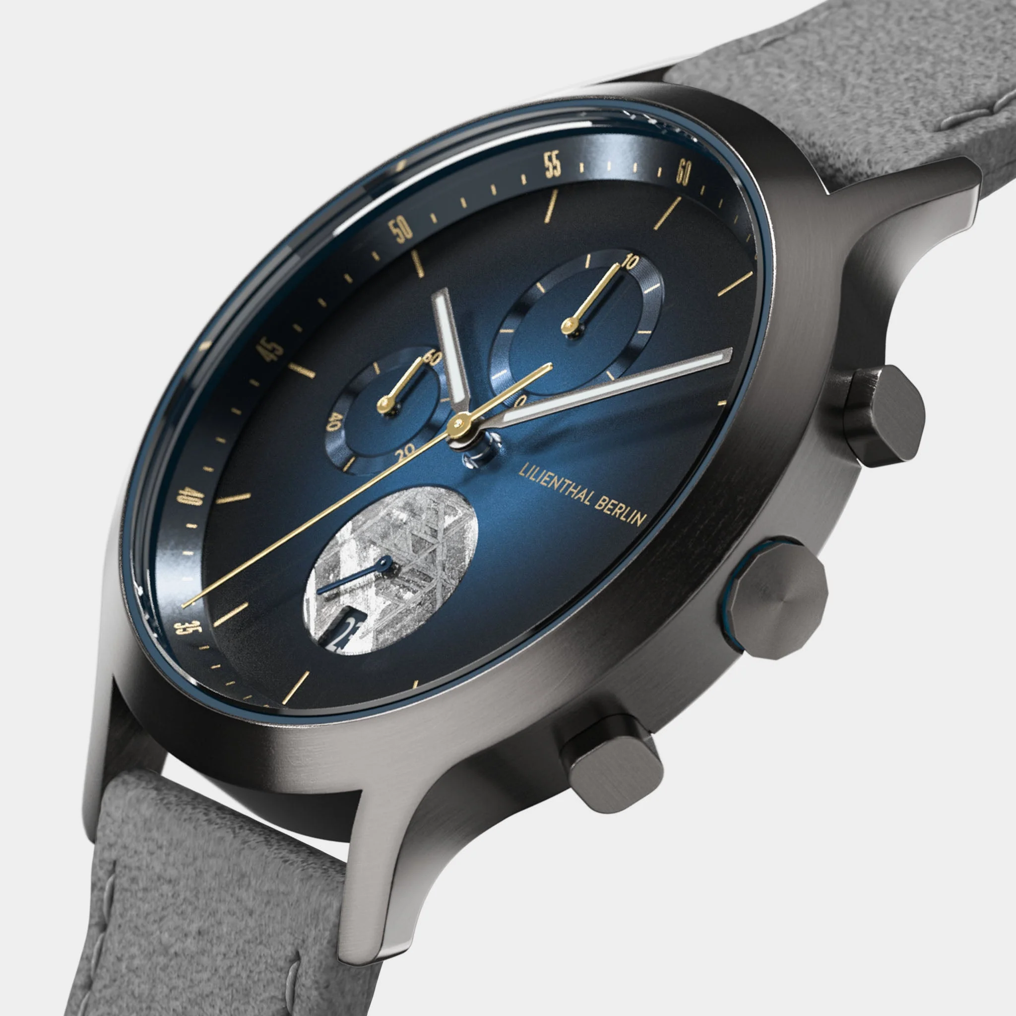Chronograph Meteorite – Midnight Gold - Image 2