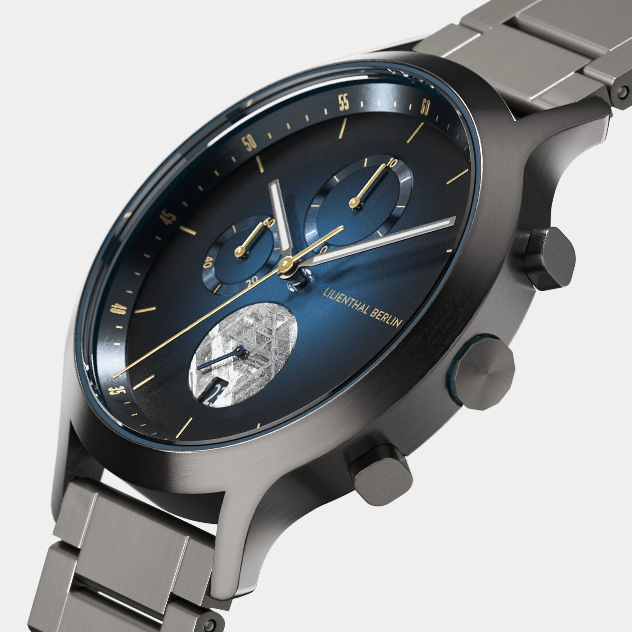 Chronograph Meteorite – Midnight Gold - Image 2