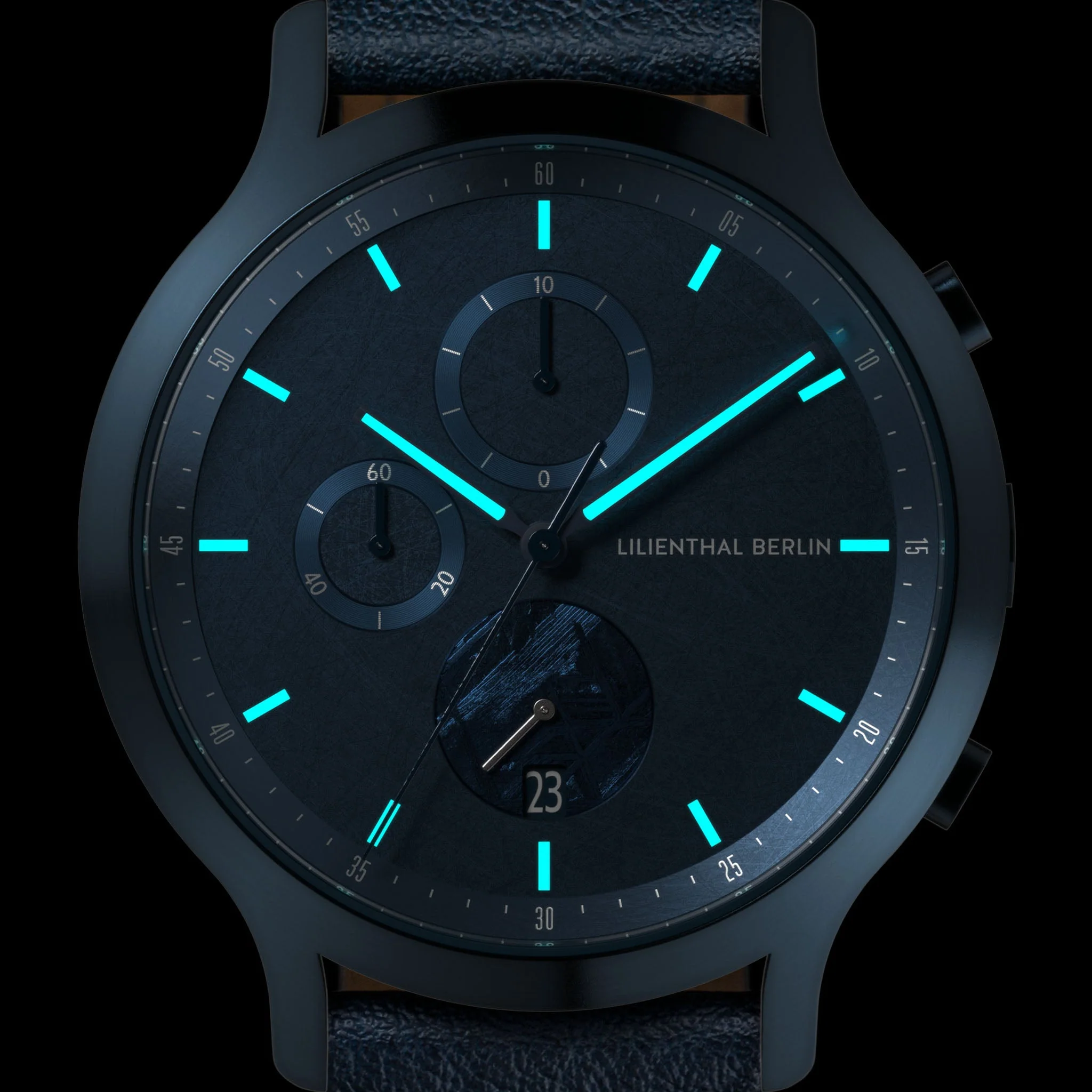 Chronograph Meteorite – Stellar Blue - Image 6