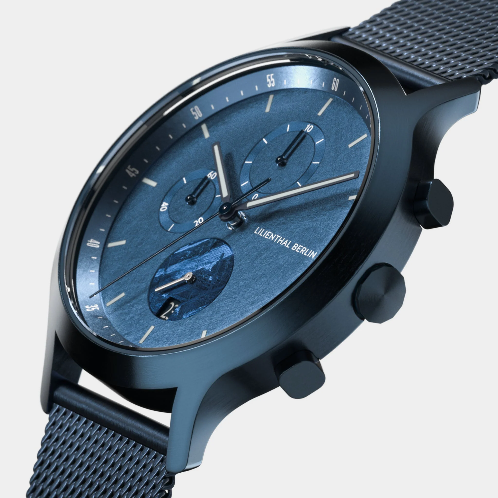Chronograph Meteorite – Stellar Blue - Image 2
