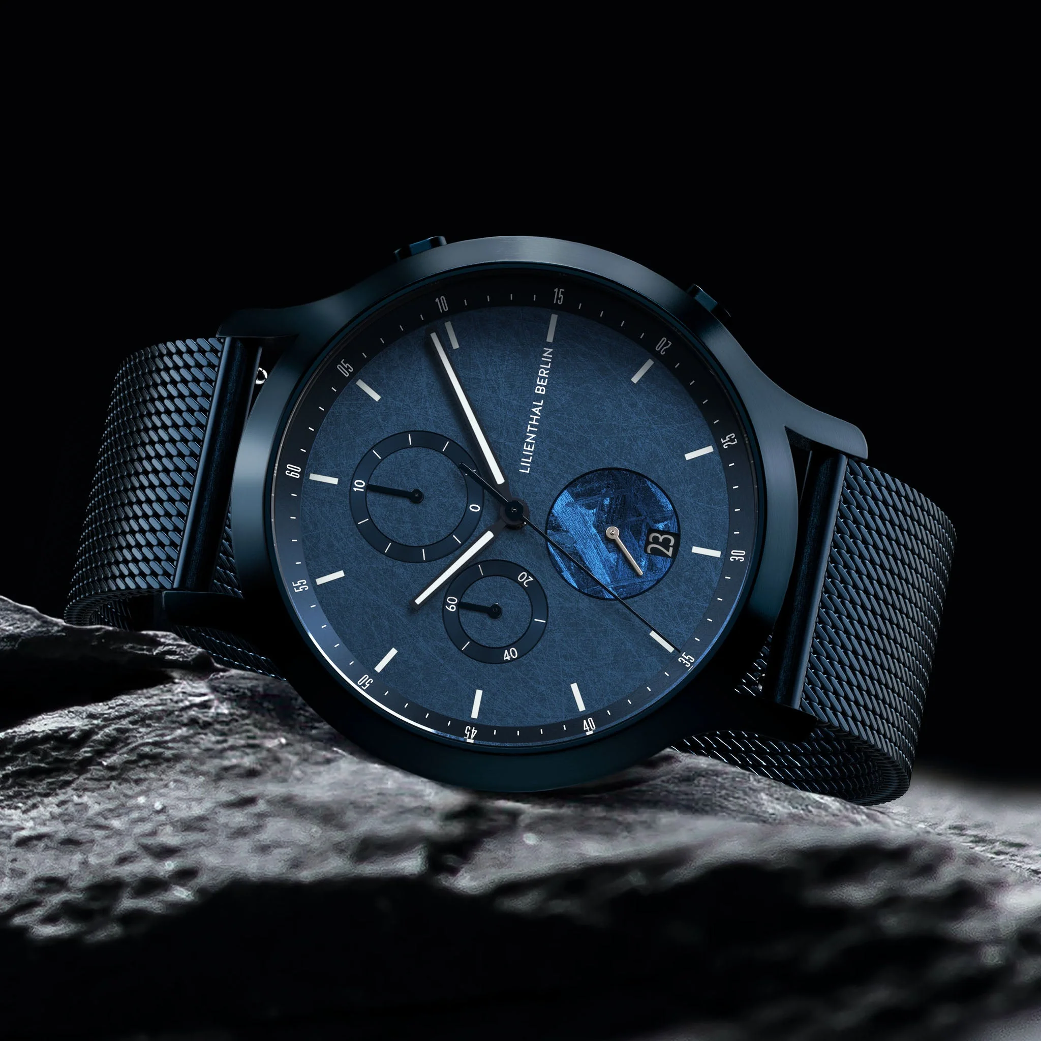 Chronograph Meteorite – Stellar Blue - Image 3