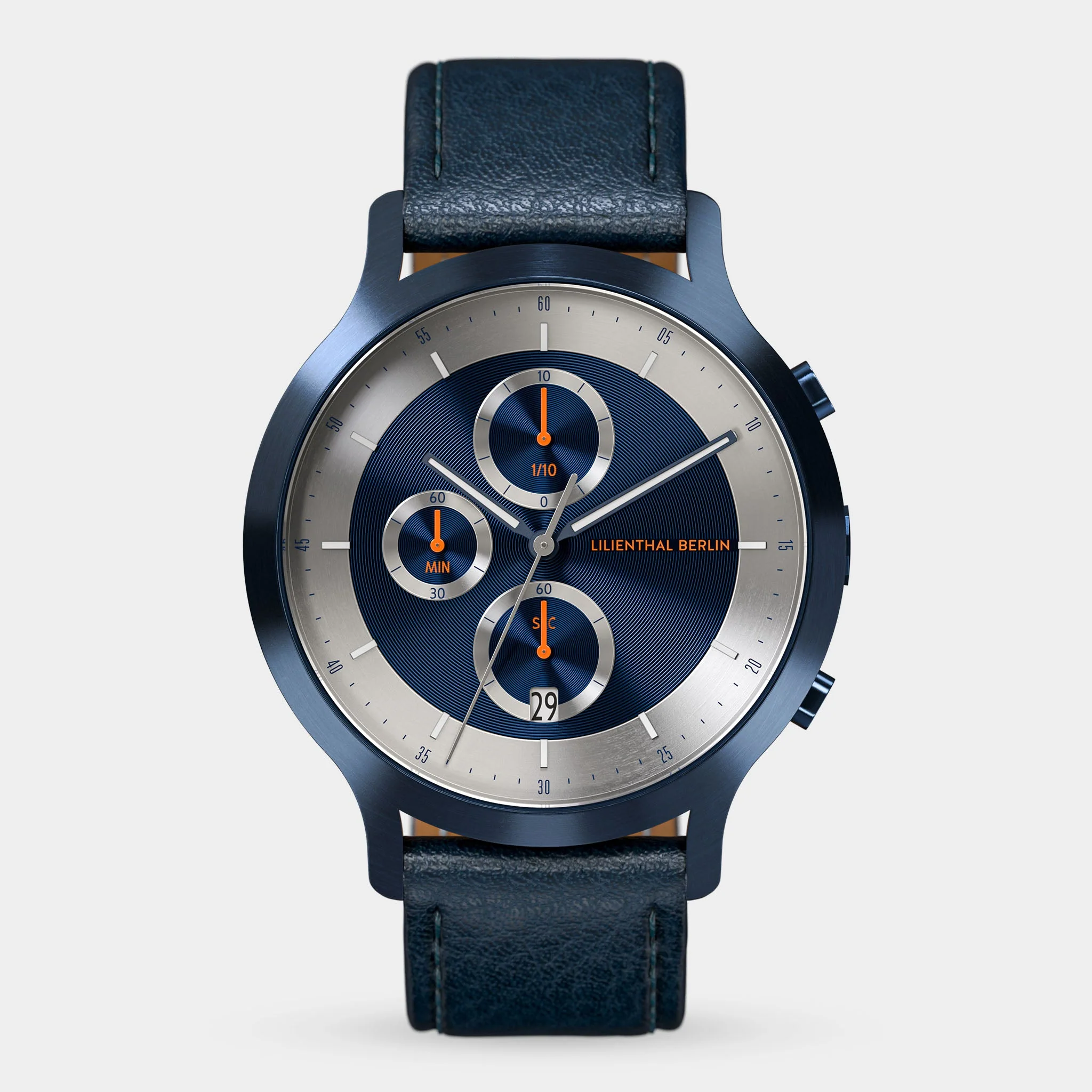 Chronograph LP – Blue Silver
