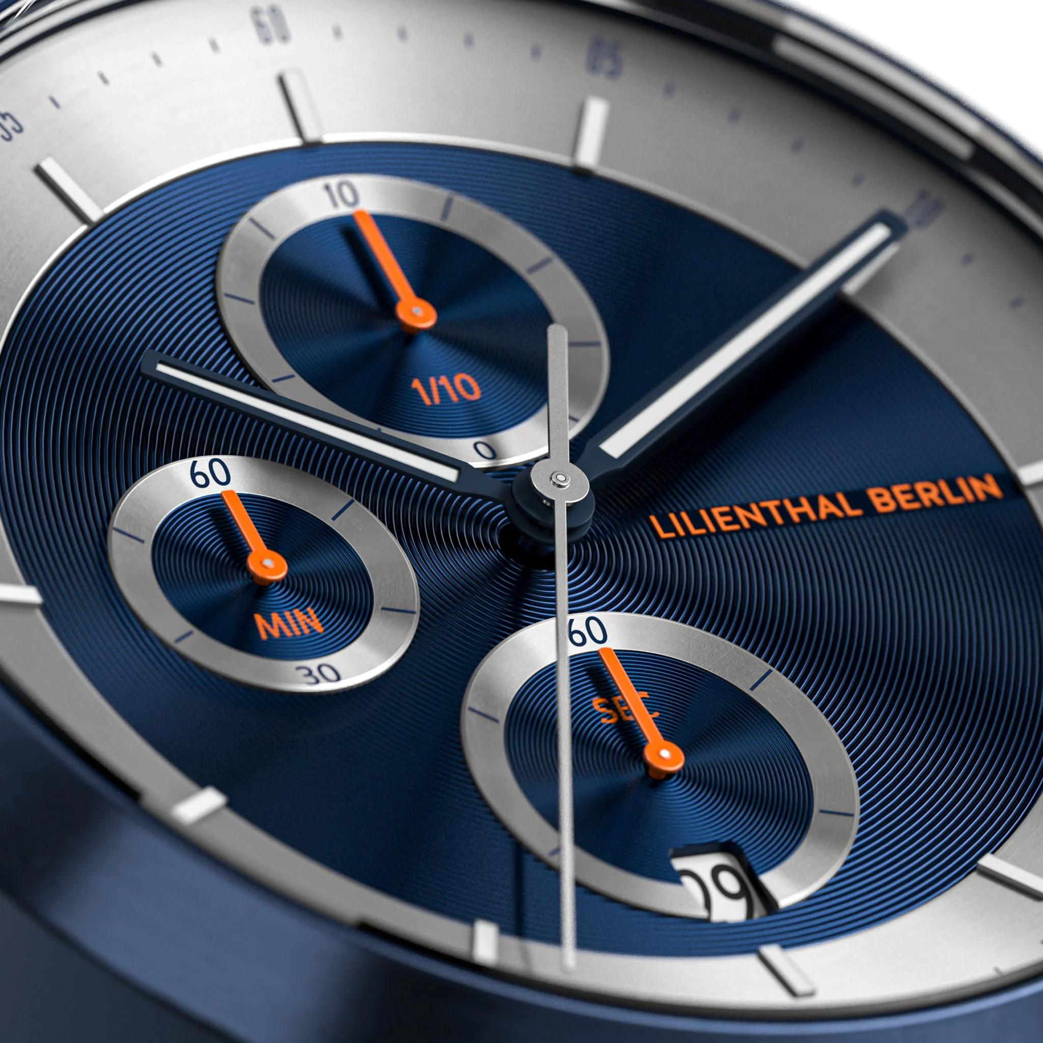 Chronograph LP – Blue Silver - Image 3
