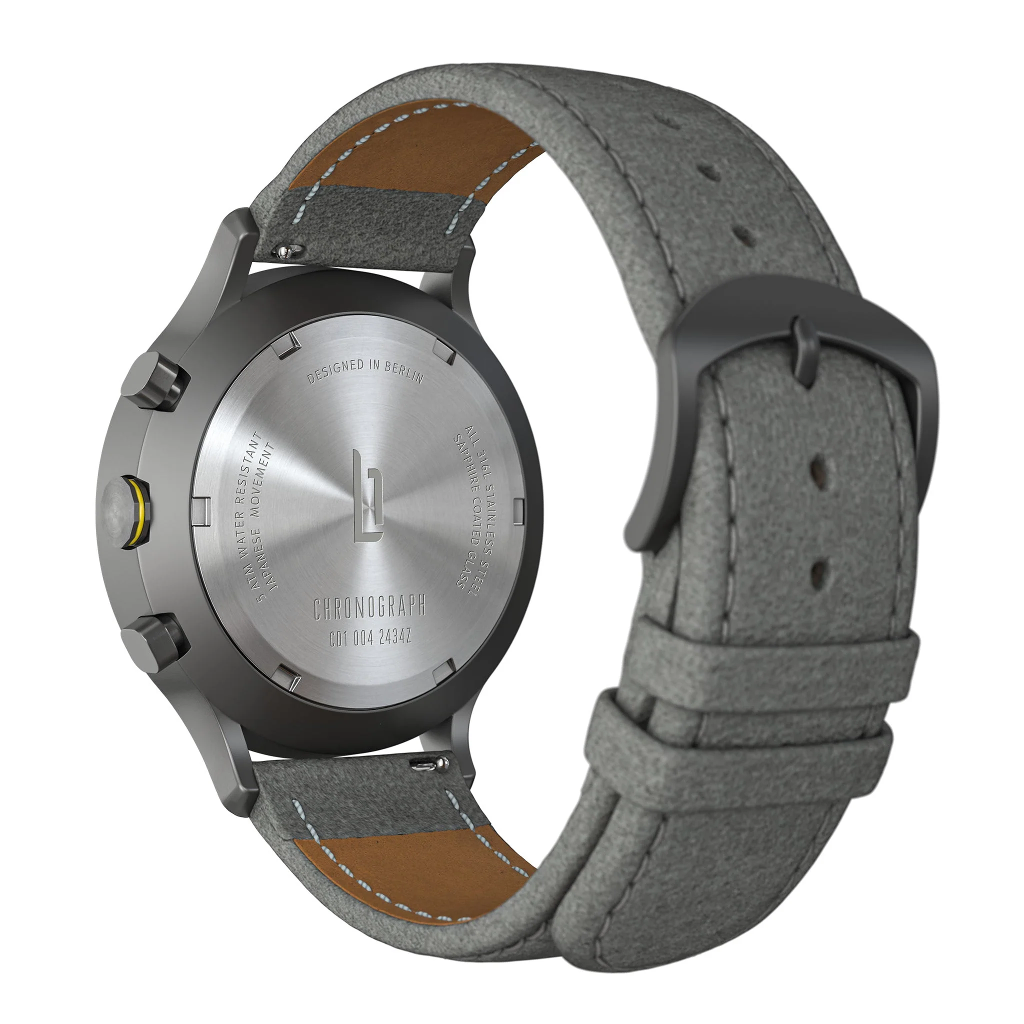 Chronograph LP – Dark Silver White - Image 4
