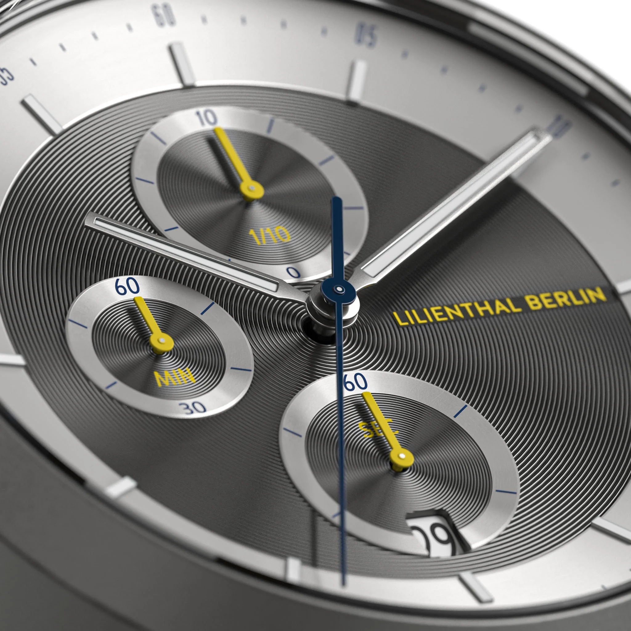 Chronograph LP – Dark Silver White - Image 3