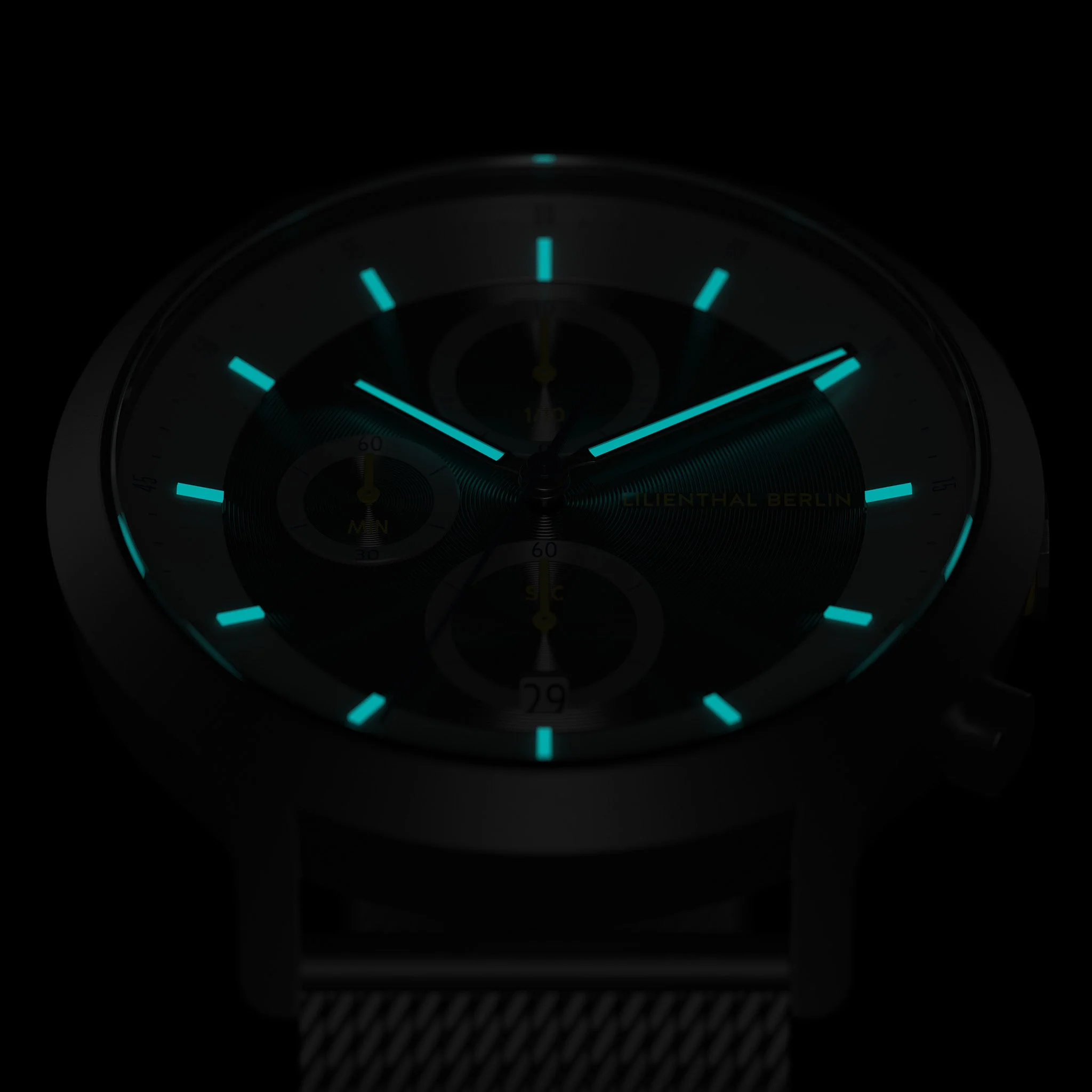 Chronograph LP – Dark Silver White - Image 4