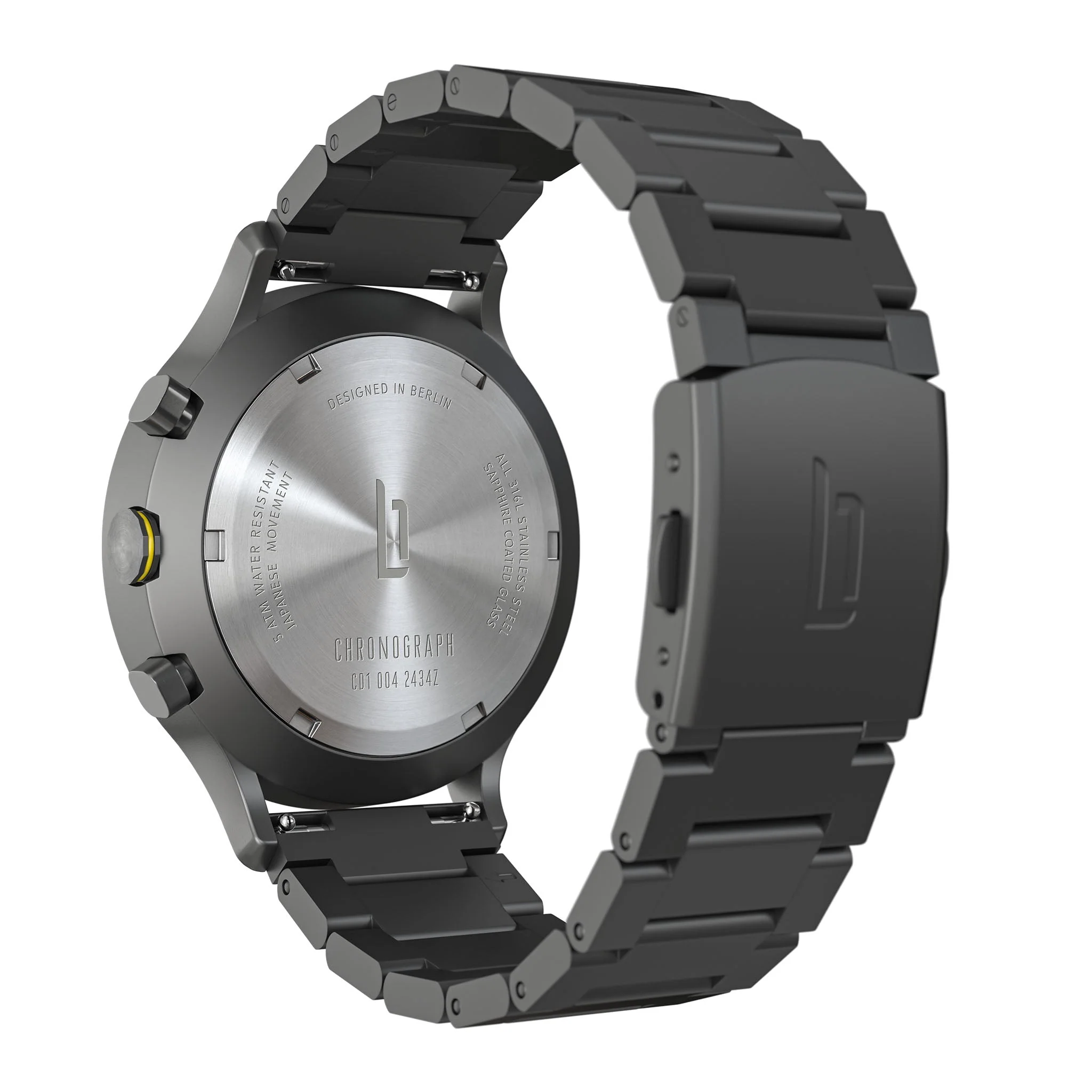 Chronograph LP – Dark Silver White - Image 4
