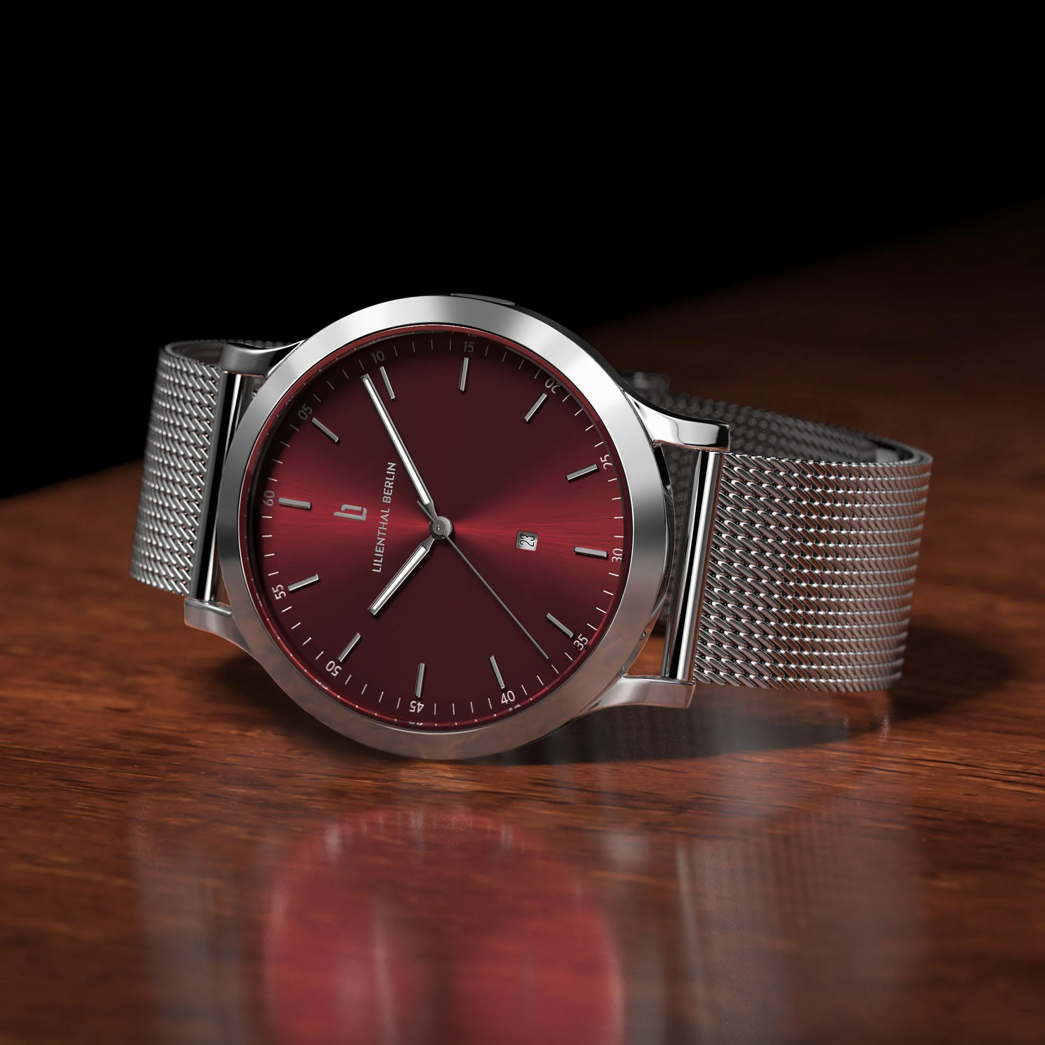 Huxley – Silver Bordeaux - Image 3
