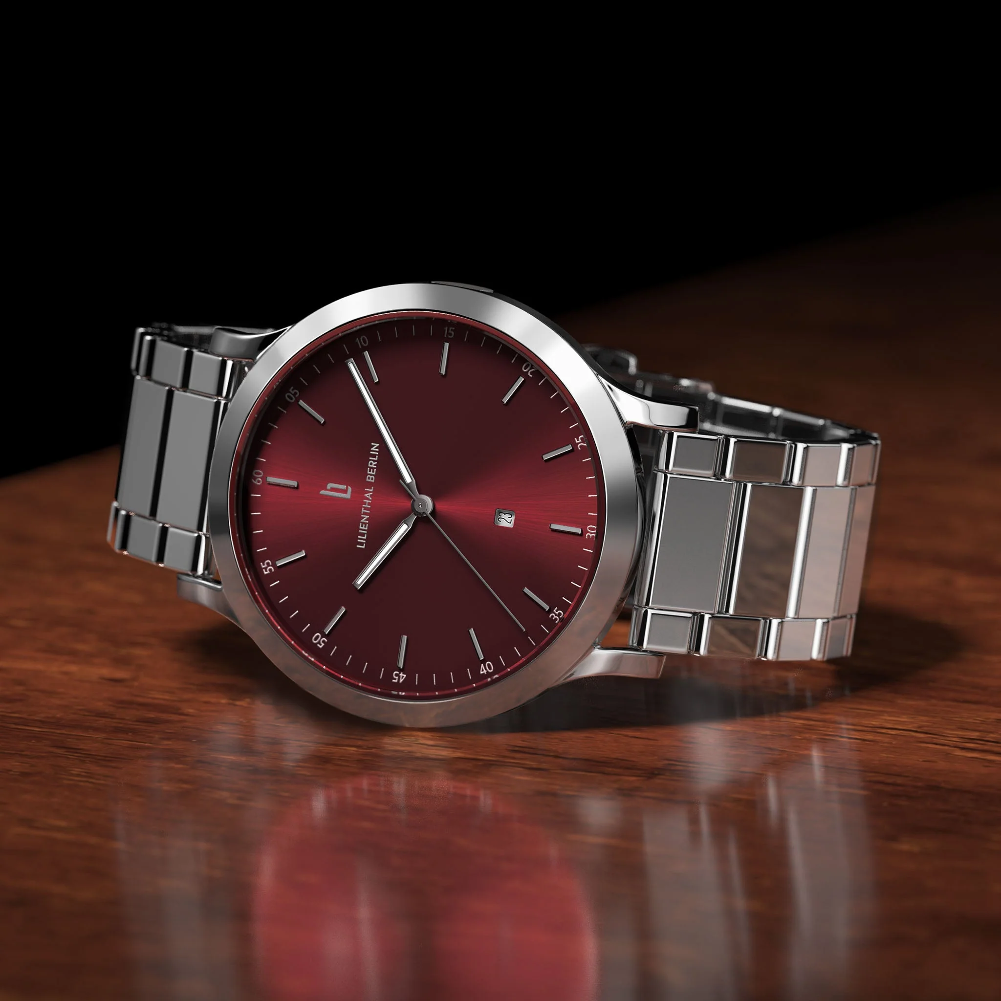 Huxley – Silver Bordeaux - Image 2