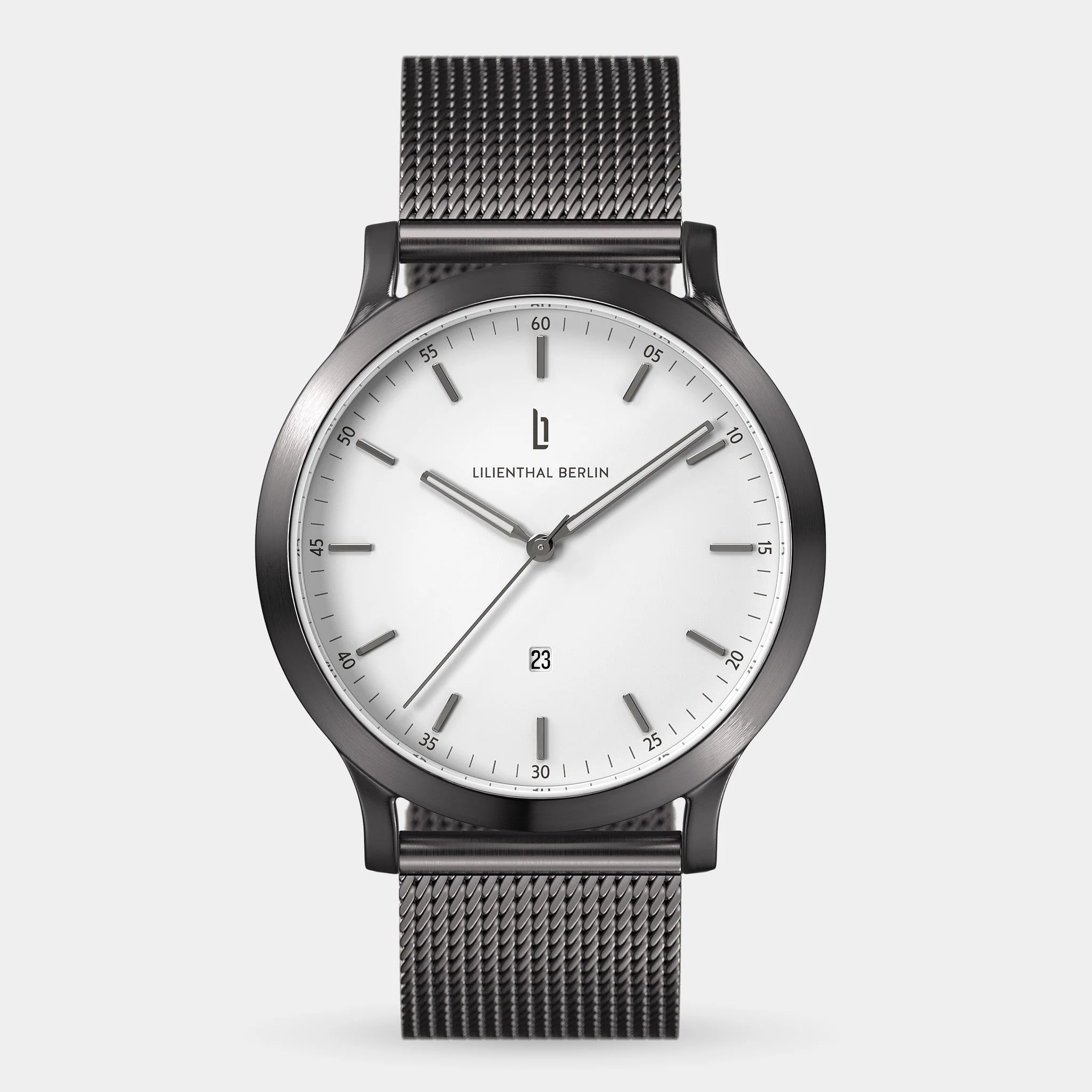 Huxley – Dark Silver White